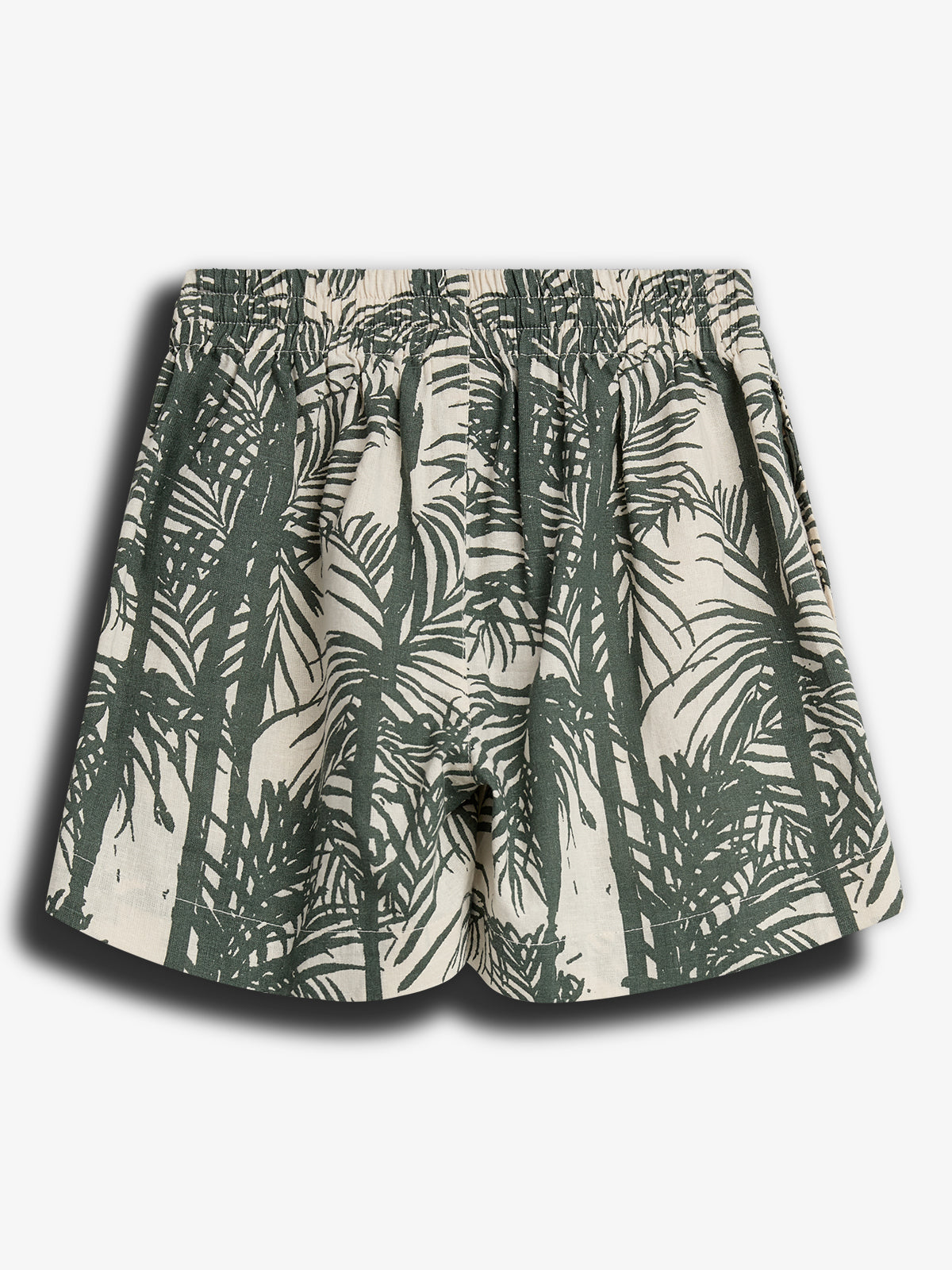 Linen Tropical Shorts - Petrol | 100398 Mateo