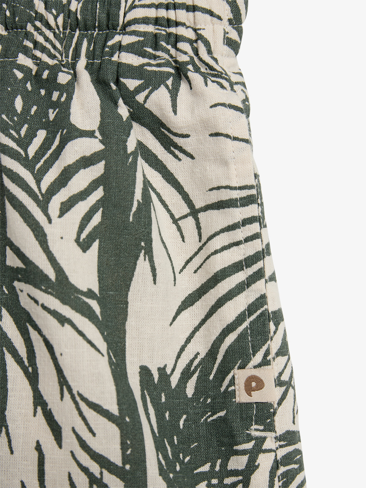 Linen Tropical Shorts - Petrol | 100398 Mateo
