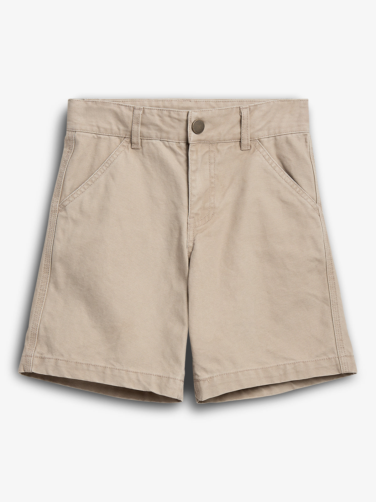 Canvas Shorts - Greige | 100340 Dereck