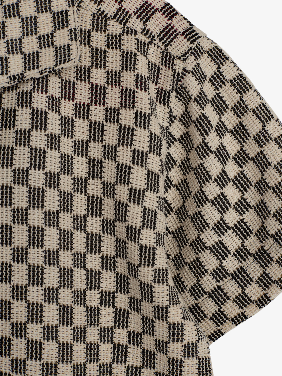 Textured Resort Shirt - Tween - Dark Grey / Nature | 100367 Jaxon