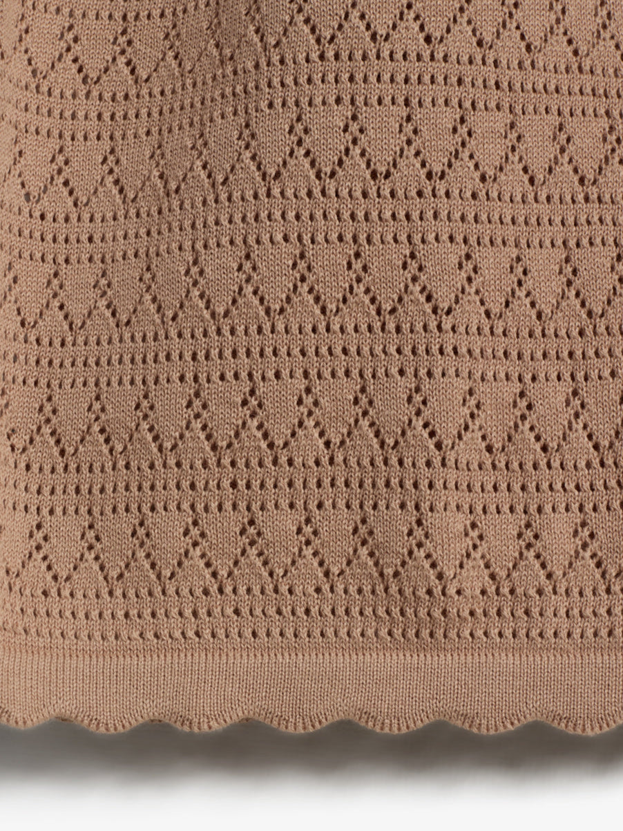 Knit Trousers - Tween - Rose | 100285 Vivi