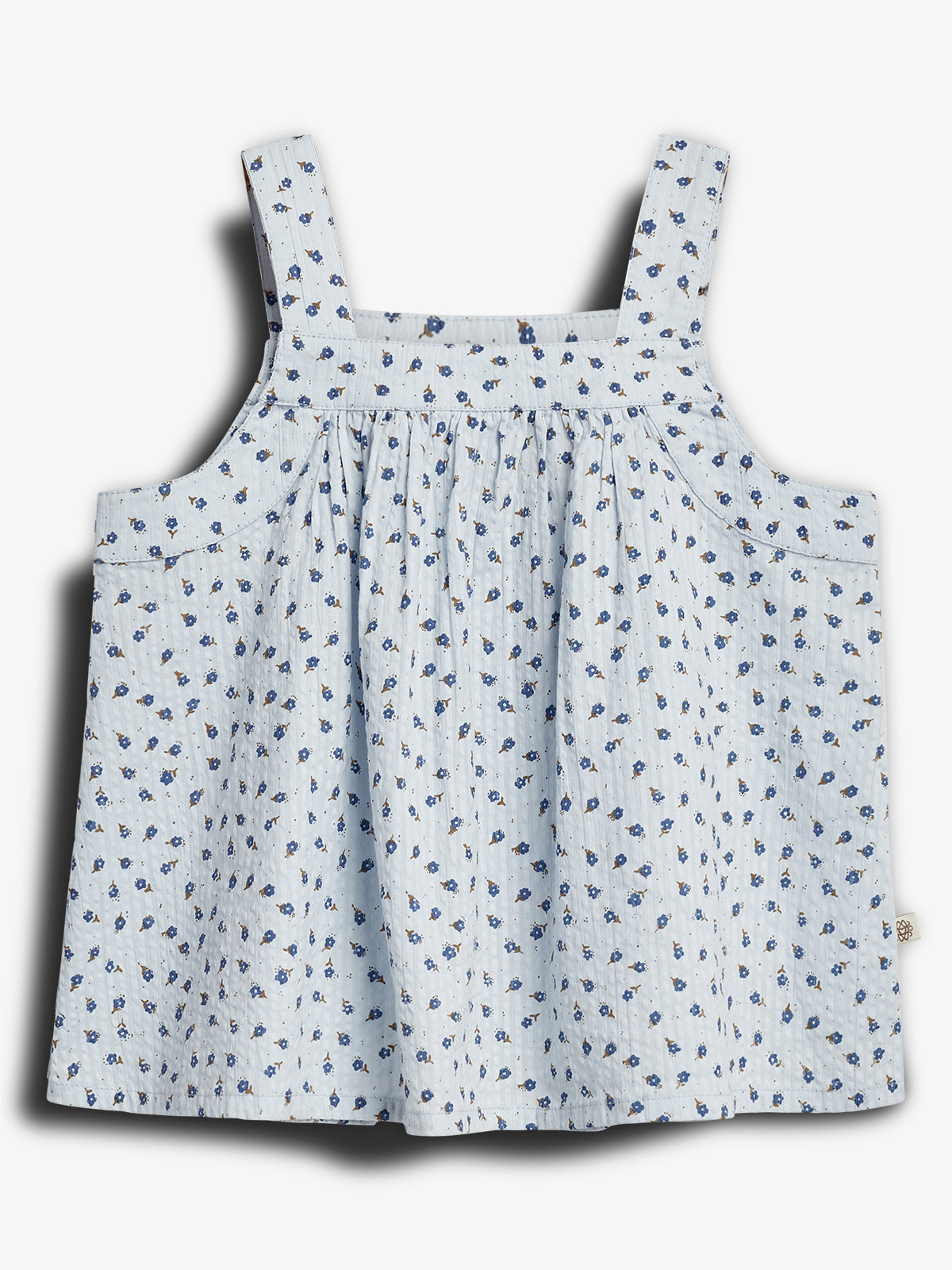 Flower Print top - Blue Flower | 100299 Annie