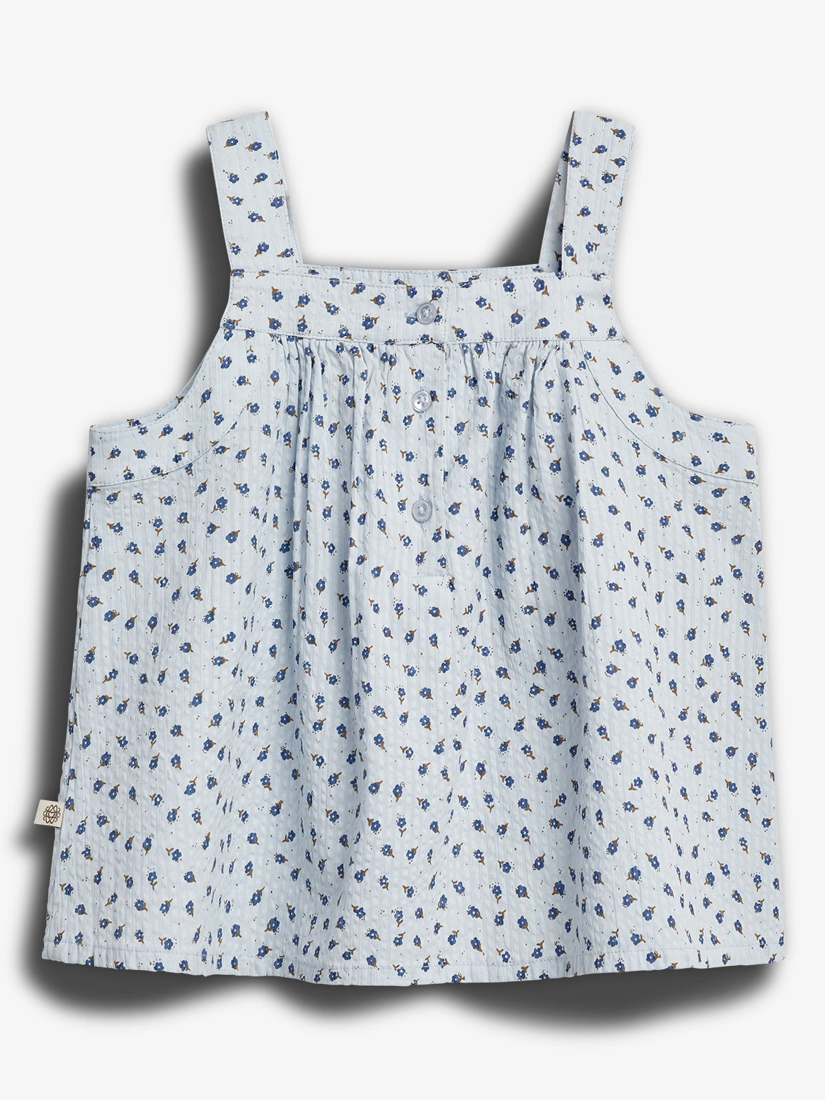 Flower Print top - Blue Flower | 100299 Annie