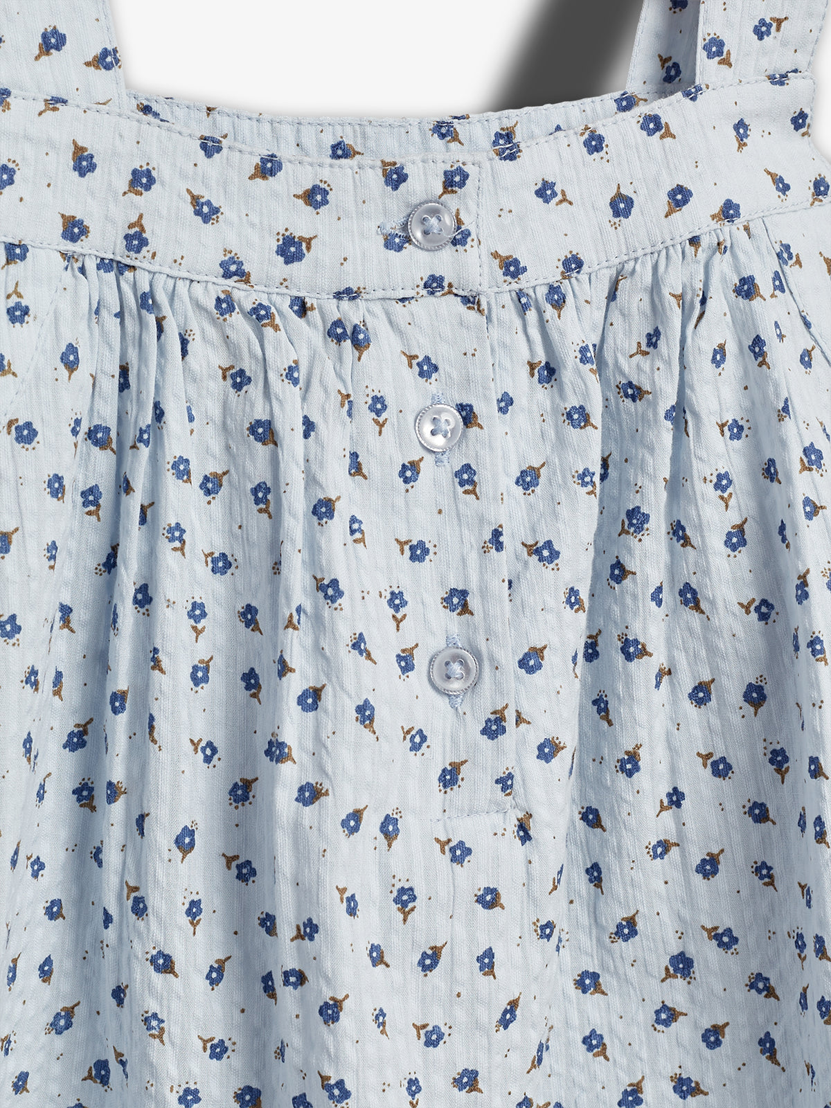 Flower Print top - Blue Flower | 100299 Annie