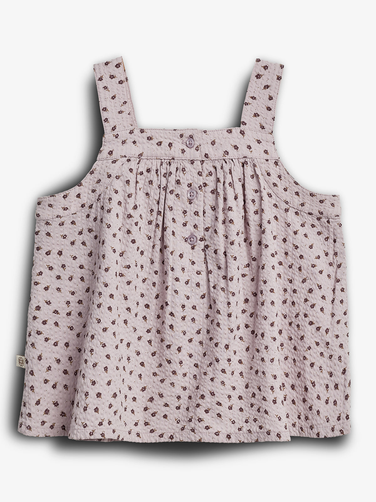 Flower Print top - Purple Flower | 100301 Annie