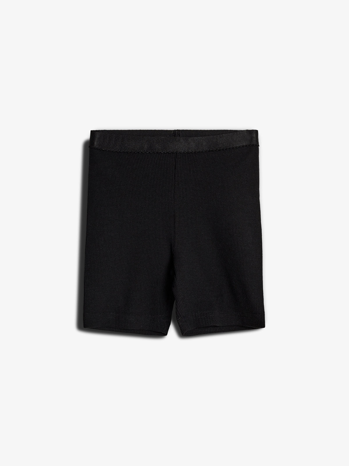 Modal Rib Short Tights - Tween - Black | 100457 Fiona