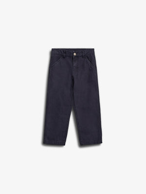Canvas Trousers - Kids - Navy | 100116 Dereck