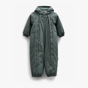 Double Zip Snowsuit - Kids - Dusty Dark Green | 100520 Calgary