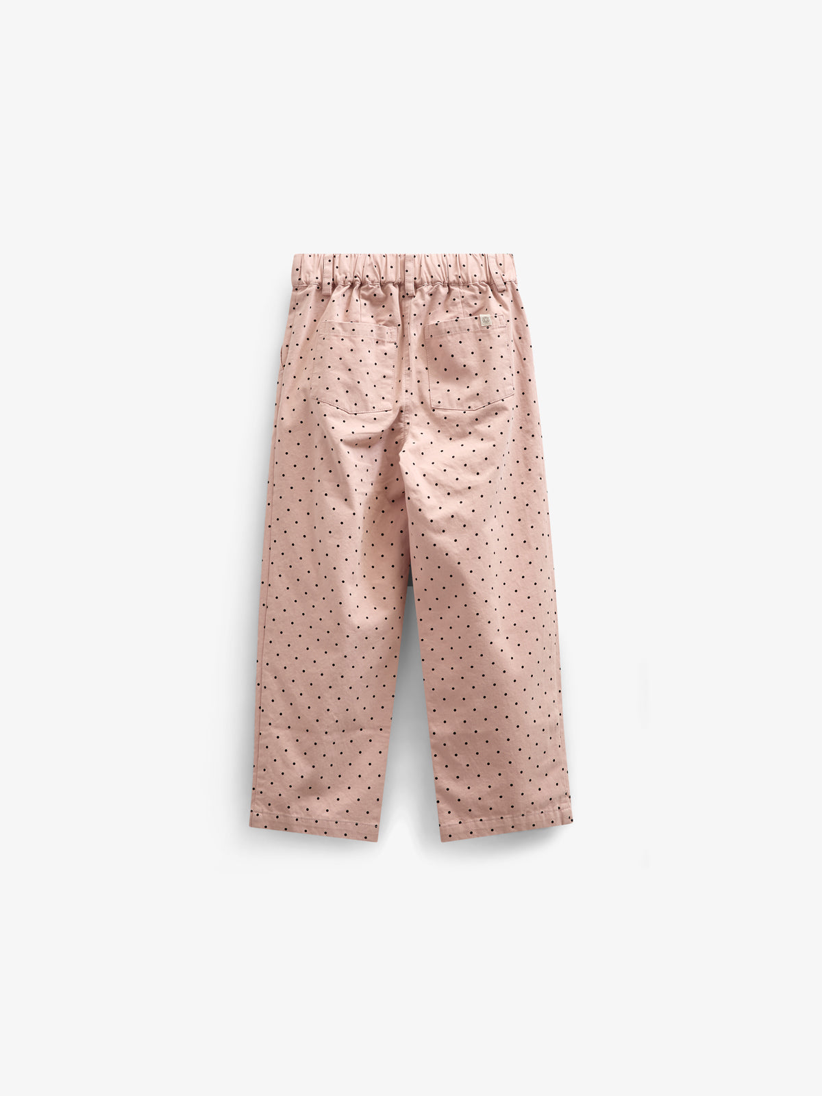 Twill trousers with Dot - Kids - Rose | 100612 Iris