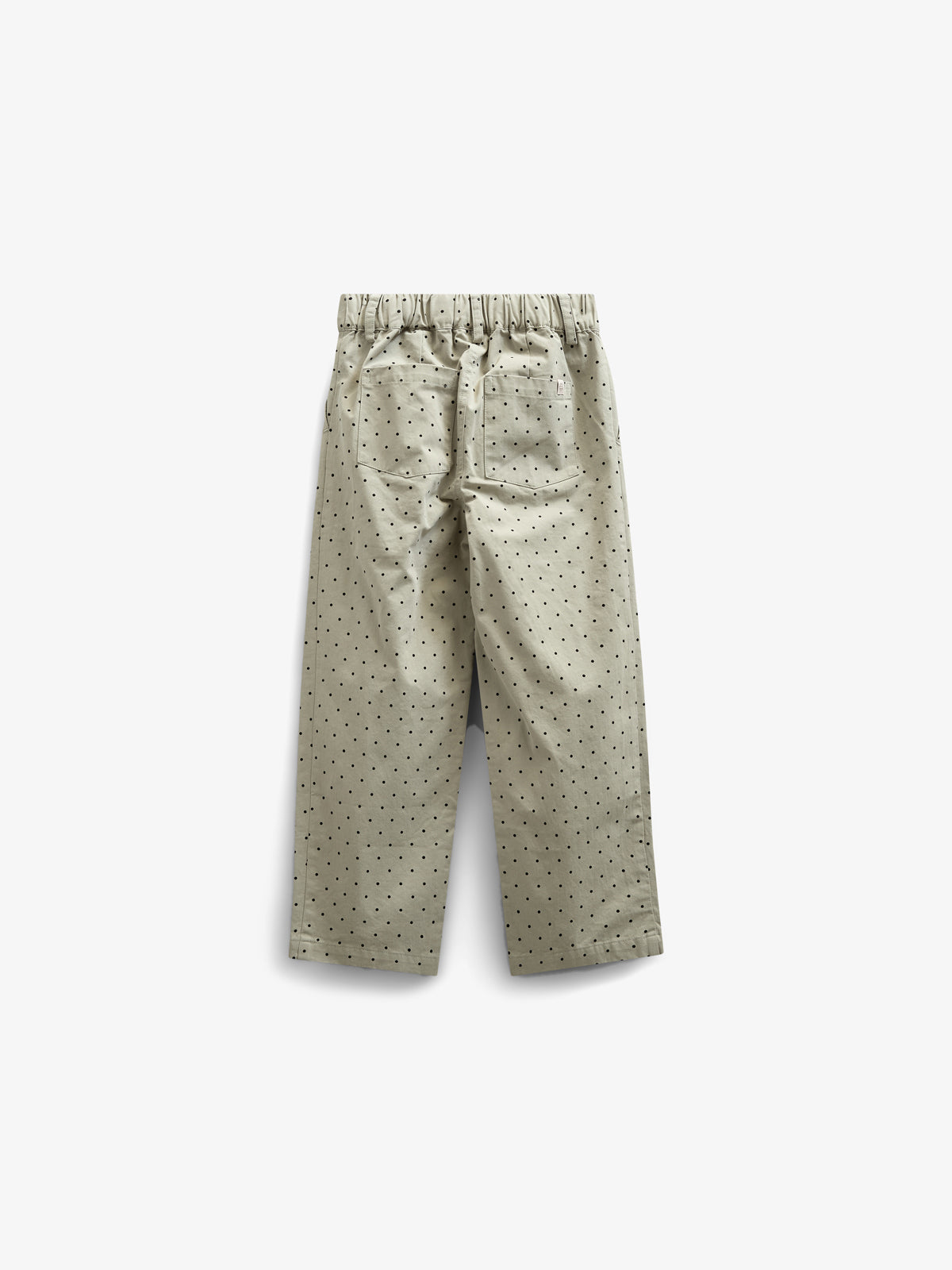 Twill trousers with Dot - Kids - Dusty Green | 100616 Iris