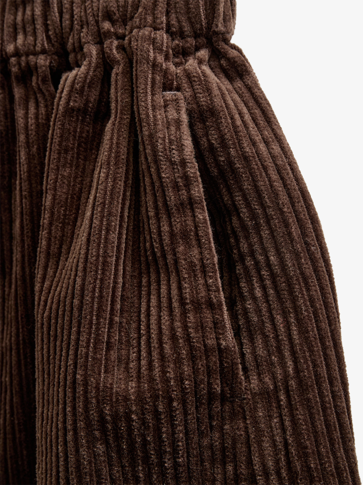 Bold Corduroy Skirt - Kids - Chocolate | 100624 Margot