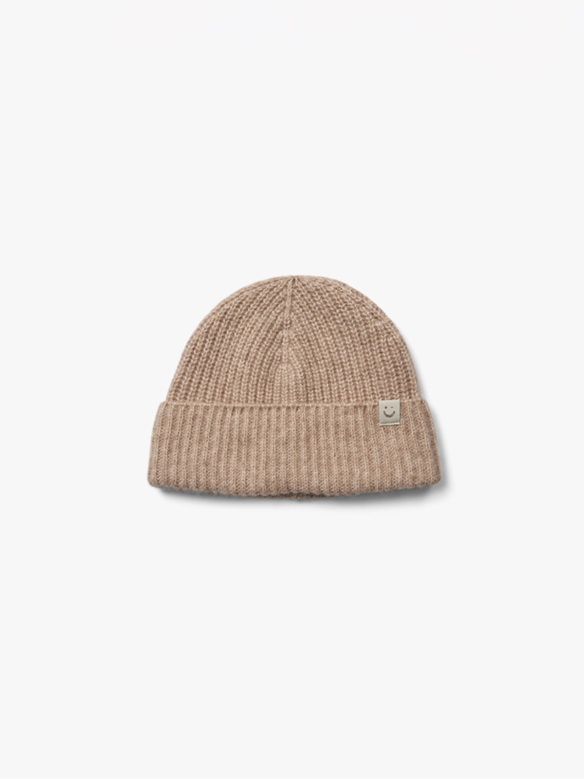 chiiiibag チーバッグKnit Beanie ベージュ Wool Mix Beanie - All - Beige Melange | 100751 Cork