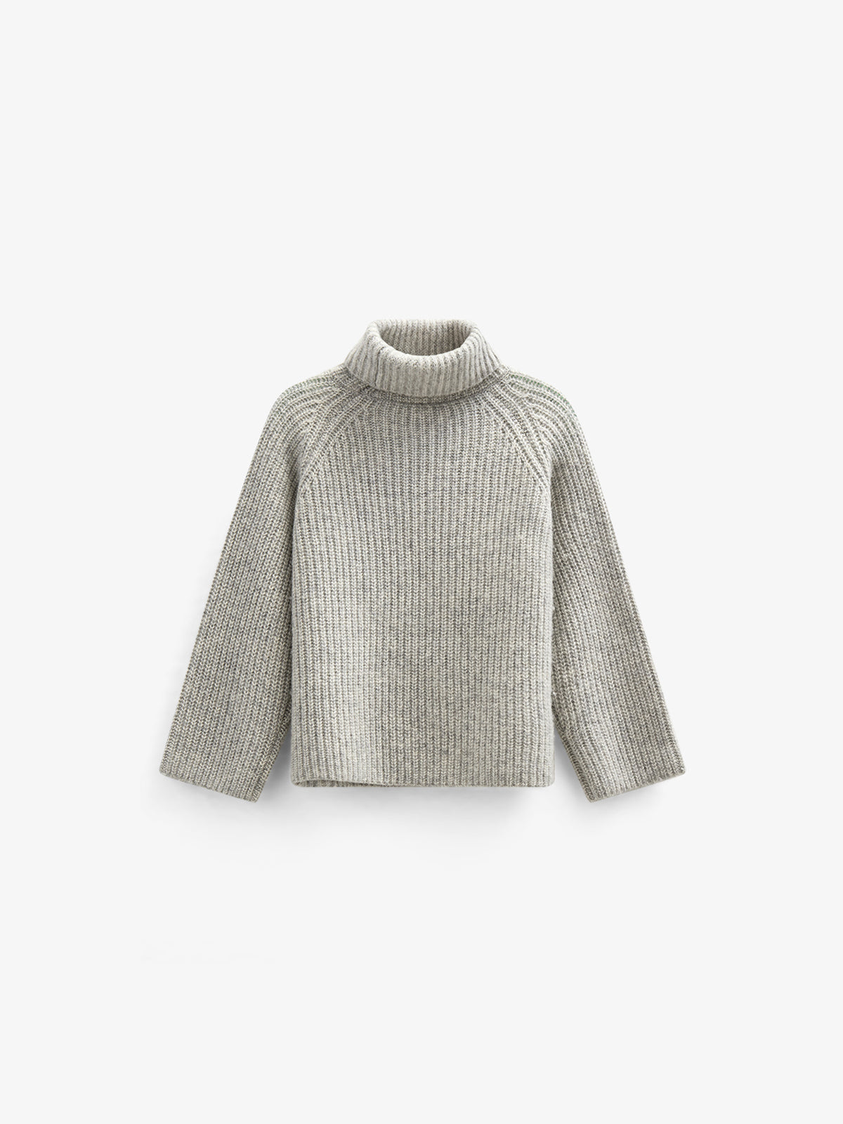 Wool Mix Sweater - All - Grey Melange | 100757 Grace