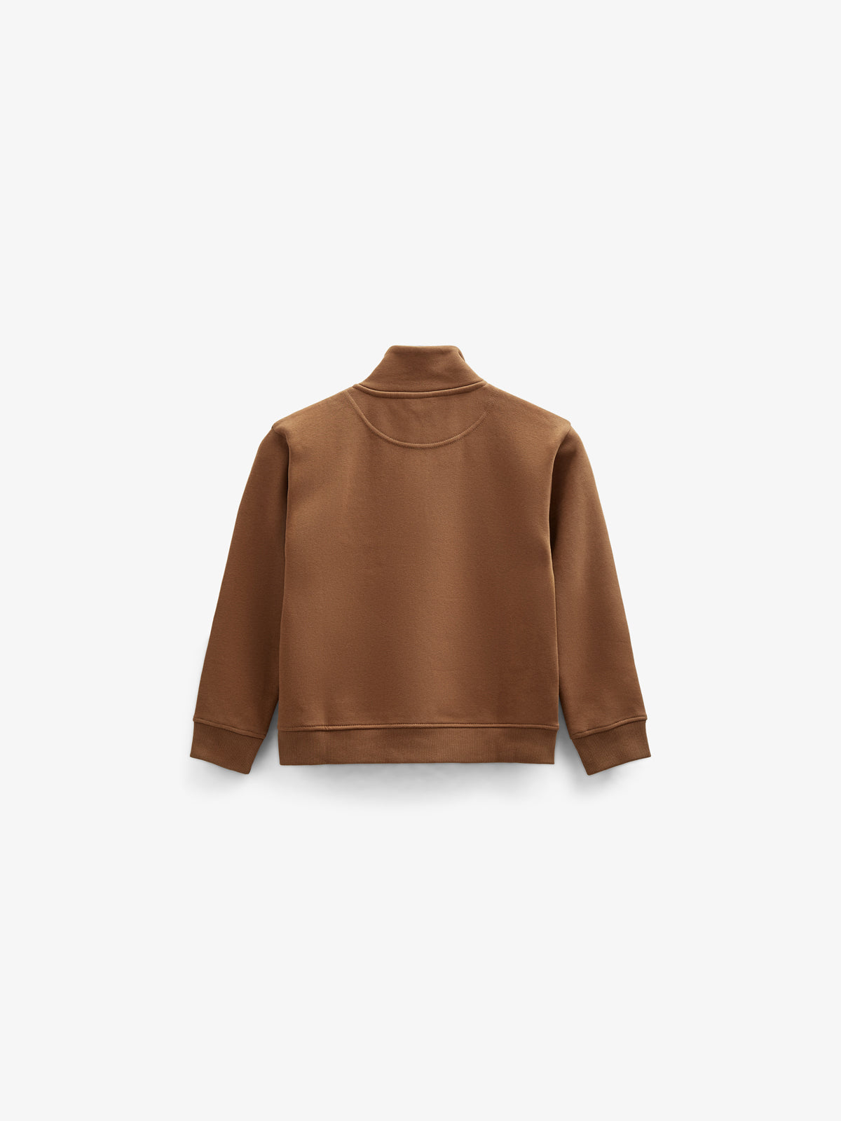 Half Zip Sweatshirt - Tween - Coffee | 100809 Tristan