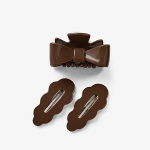 Hair Click & Claw Hair Clip - All - Chocolate | 100886 Cille