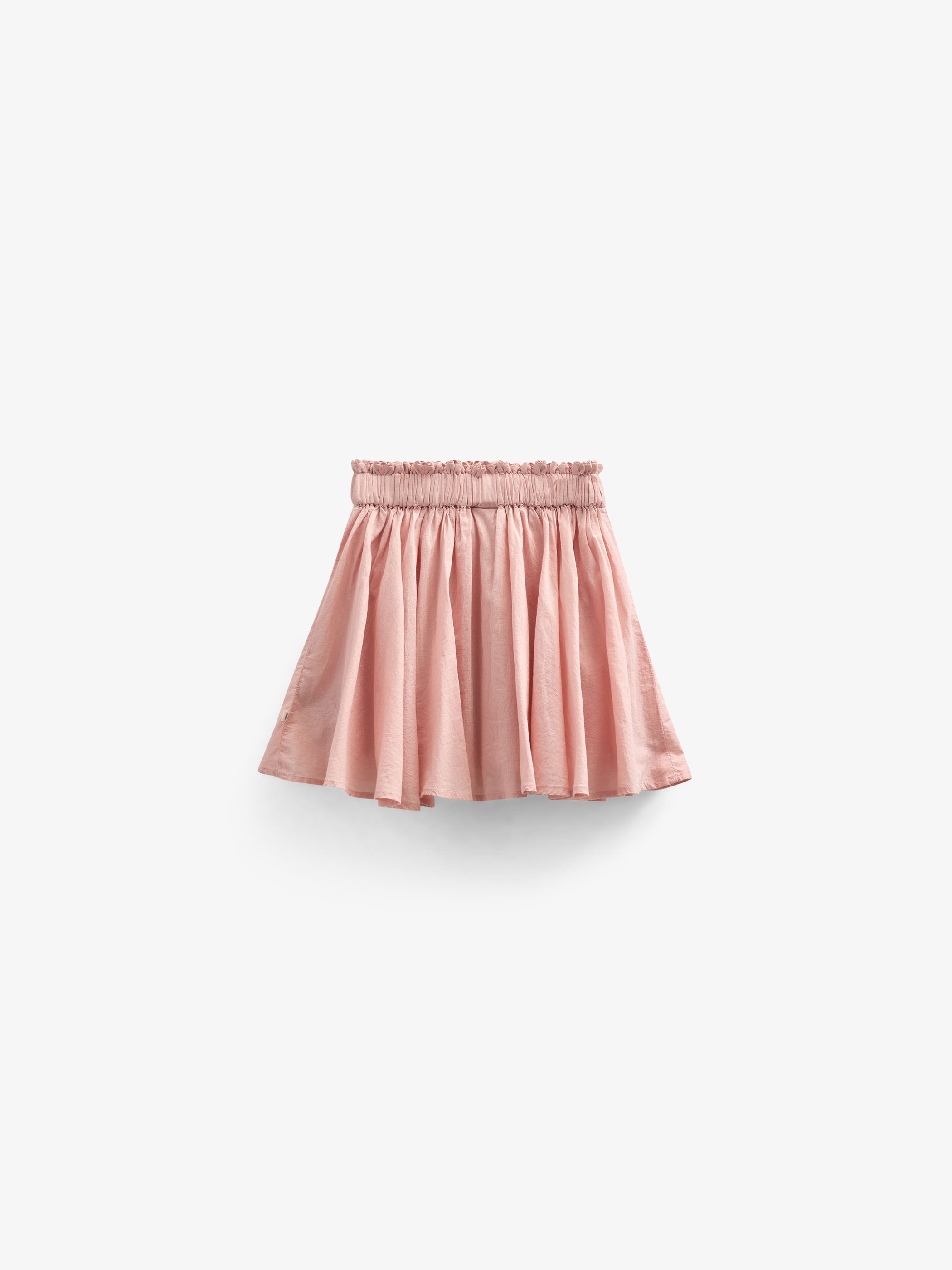 Cotton Skirt with Ric Rac Frill - Tween - Rose Tan | 101068 Alma