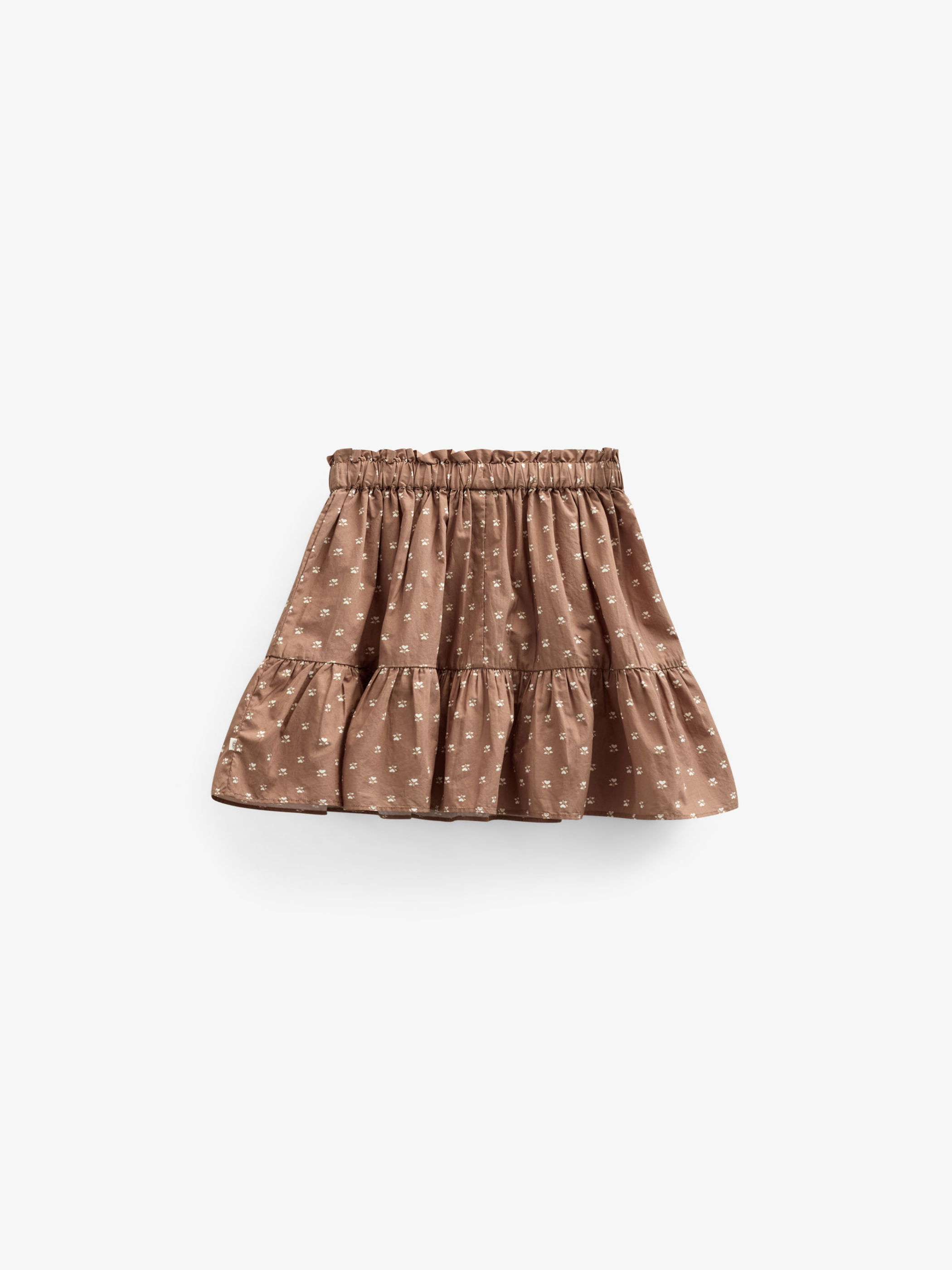 Printed Poplin Skirt - Tween - Coconut | 101086 Camilla