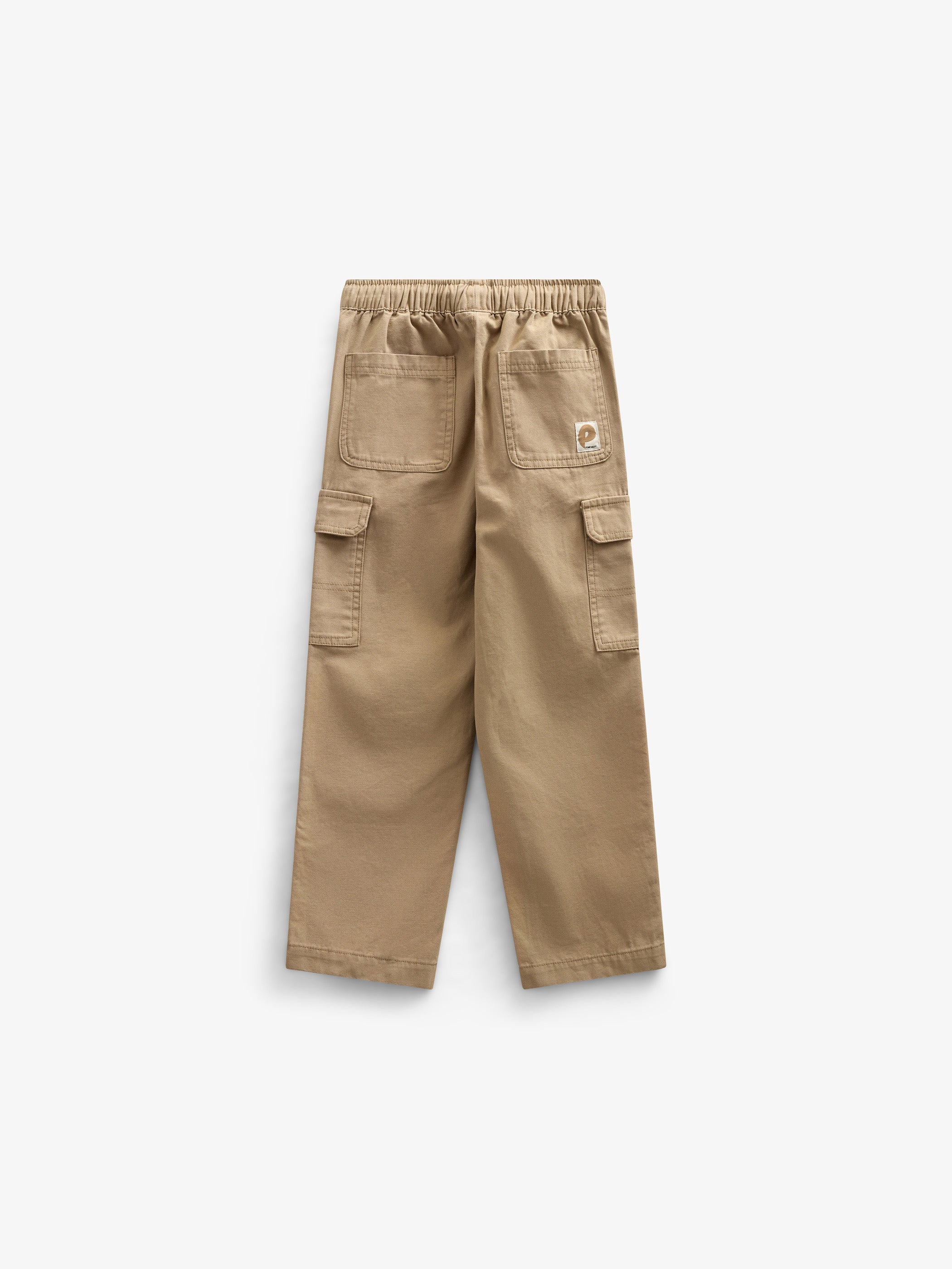 Canvas Trousers - Kids - Khaki | 101132 Isack