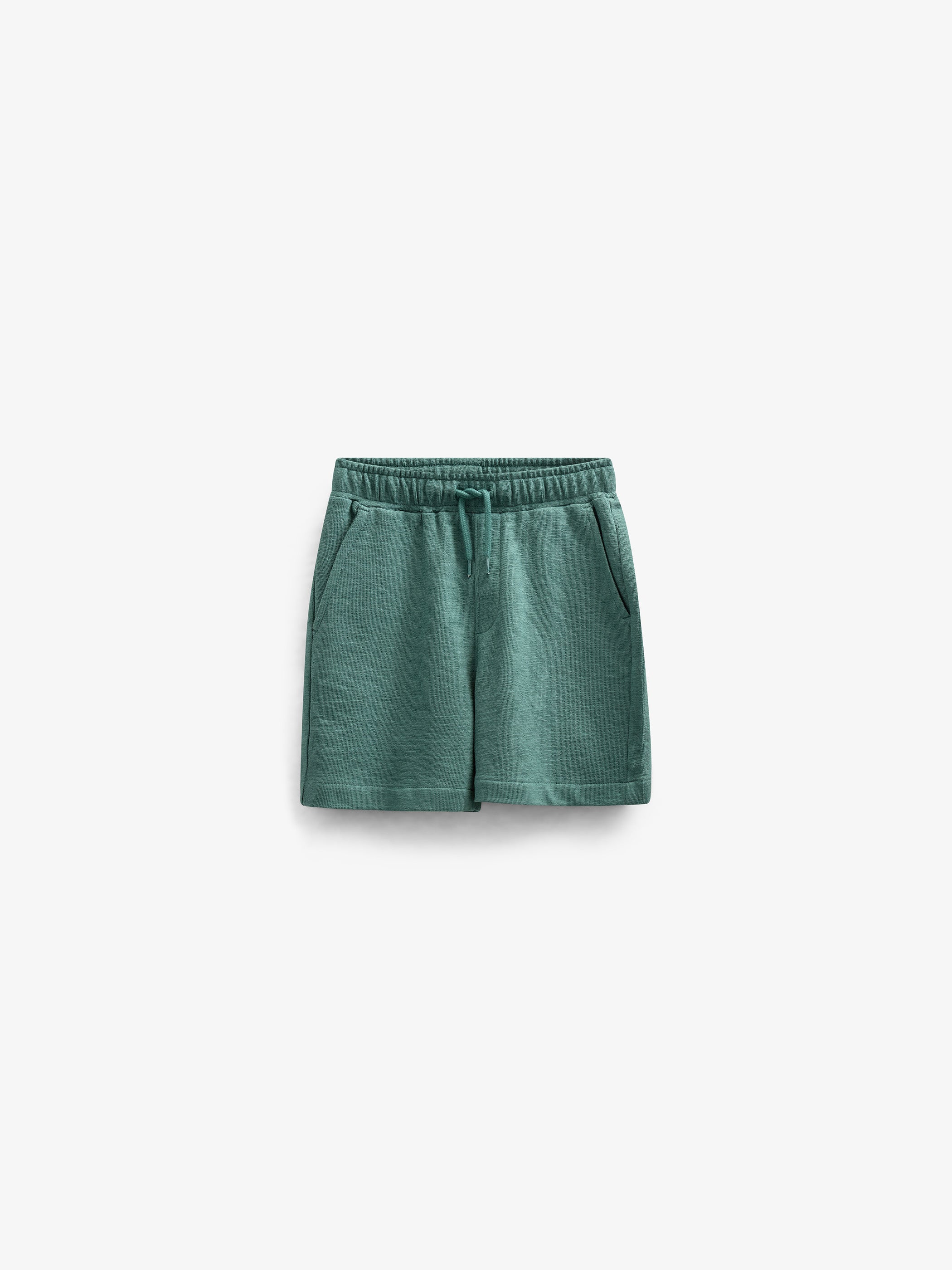 Textured Jersey Shorts - Tween - Tropical Green | 101220 Sonny