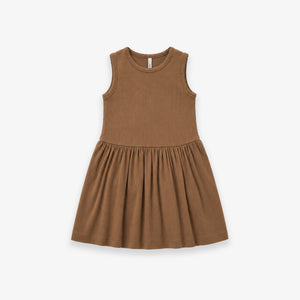Modal Rib Sleeveless Dress - Kids - Coconut | 101297 Lottie