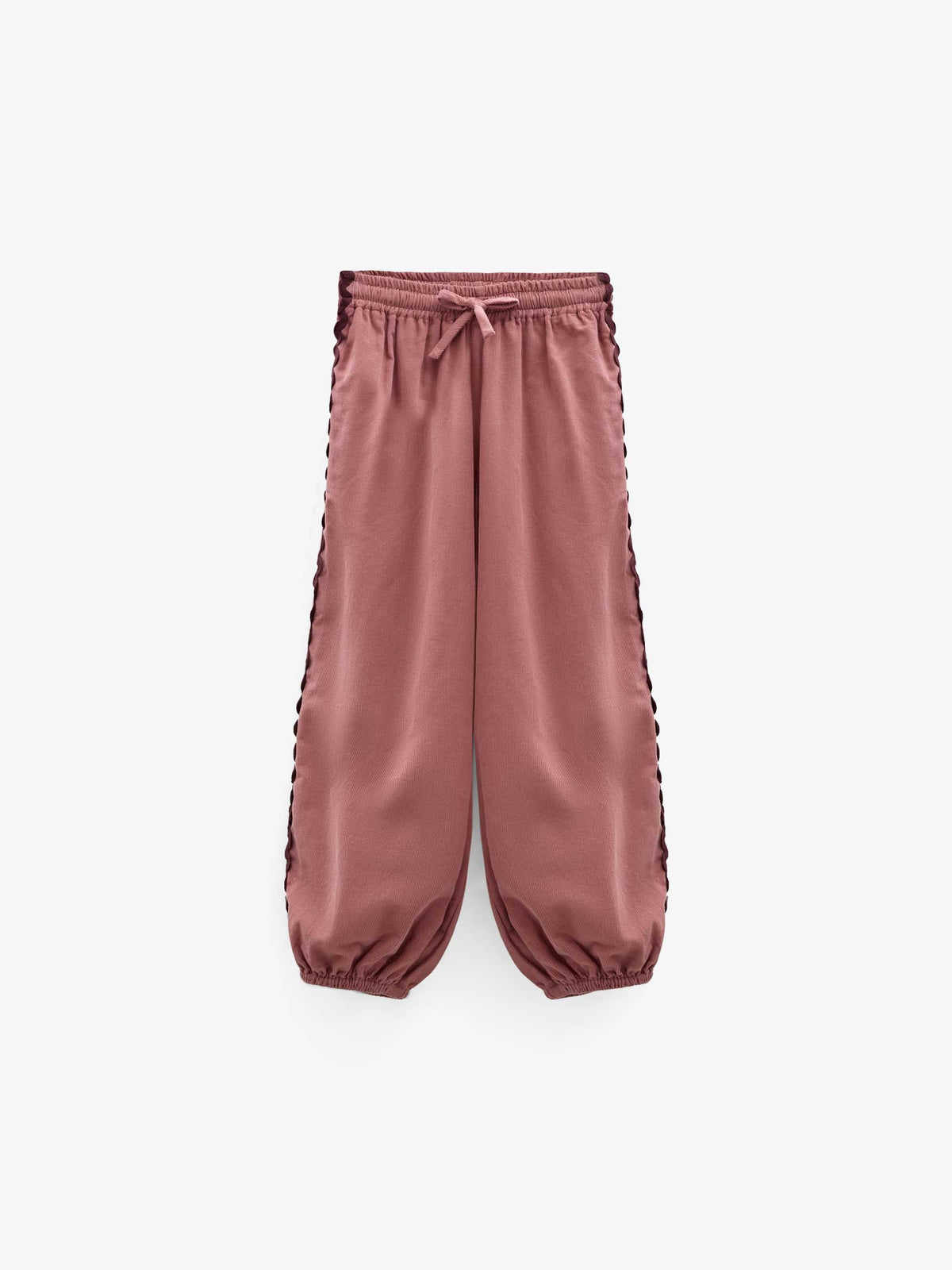 Ric Rac Corduroy Trousers - Tween - Dusty Rose | 101484 Sille