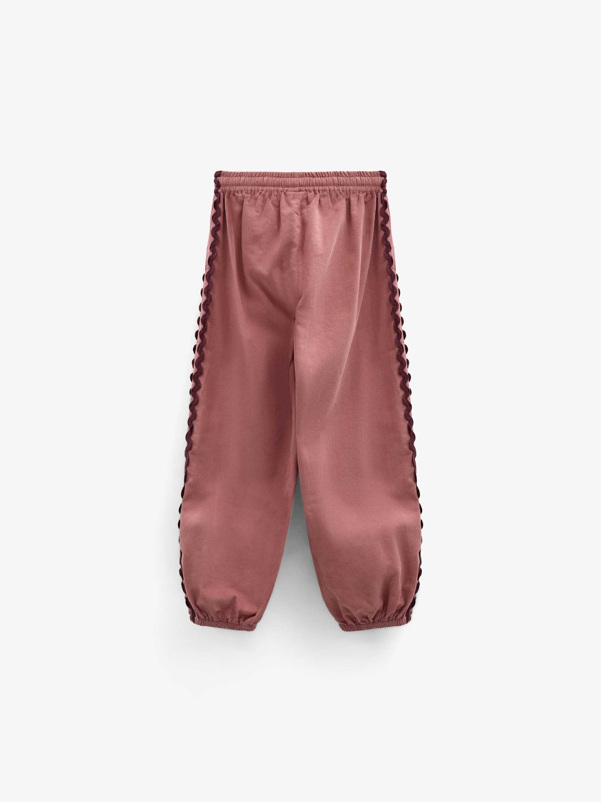 Ric Rac Corduroy Trousers - Tween - Dusty Rose | 101484 Sille