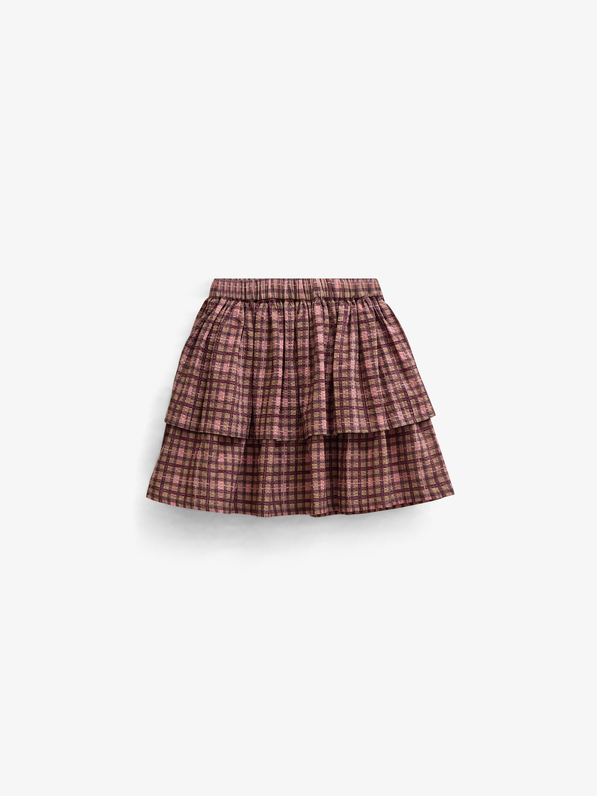 Checked Cotton Skirt - Tween - Rose | 101498 Penny