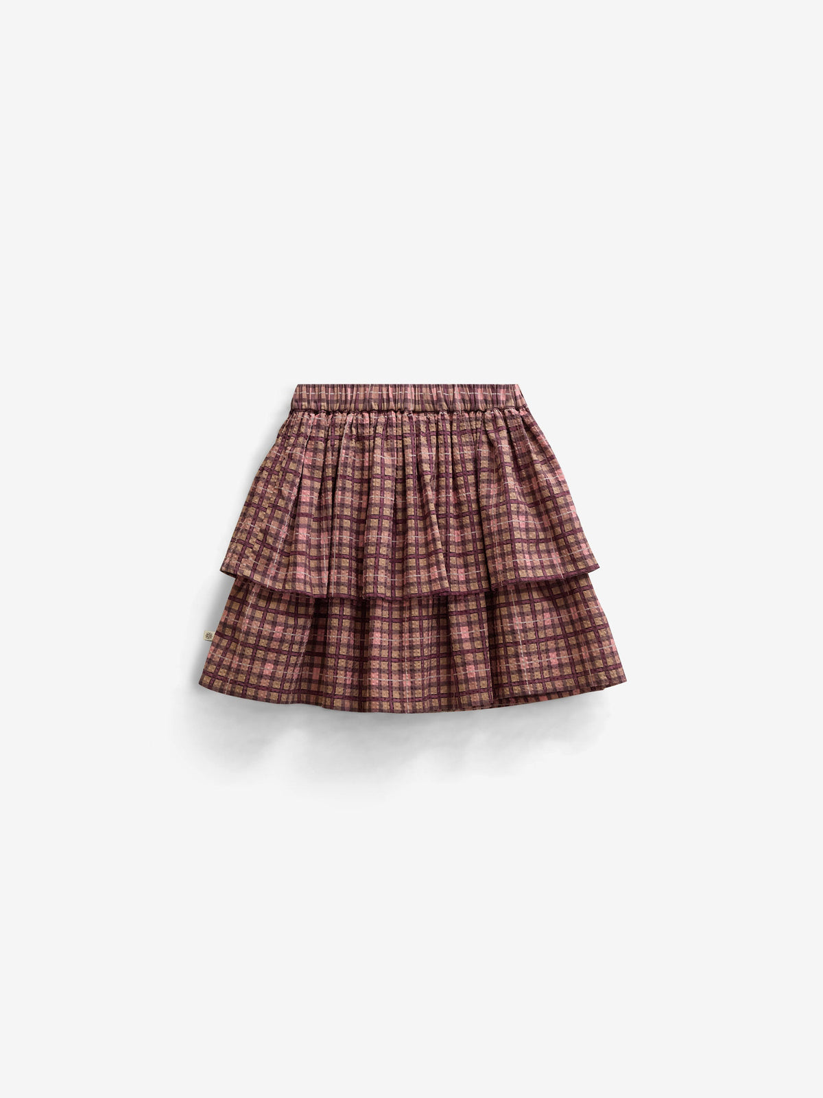 Checked Cotton Skirt - Tween - Rose | 101498 Penny