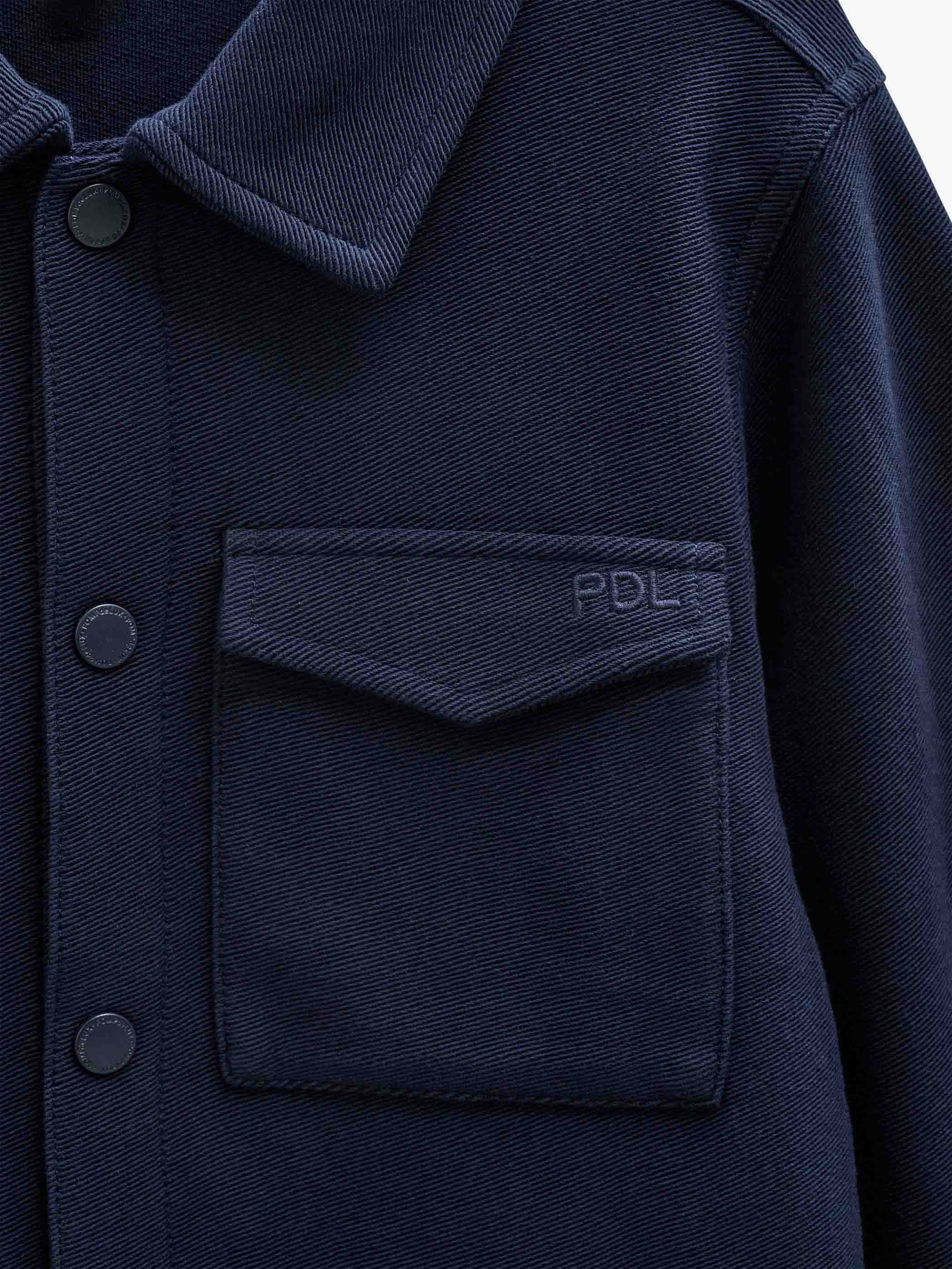 Textured Sweat Overshirt - Tween - Navy | 101501 Wilder