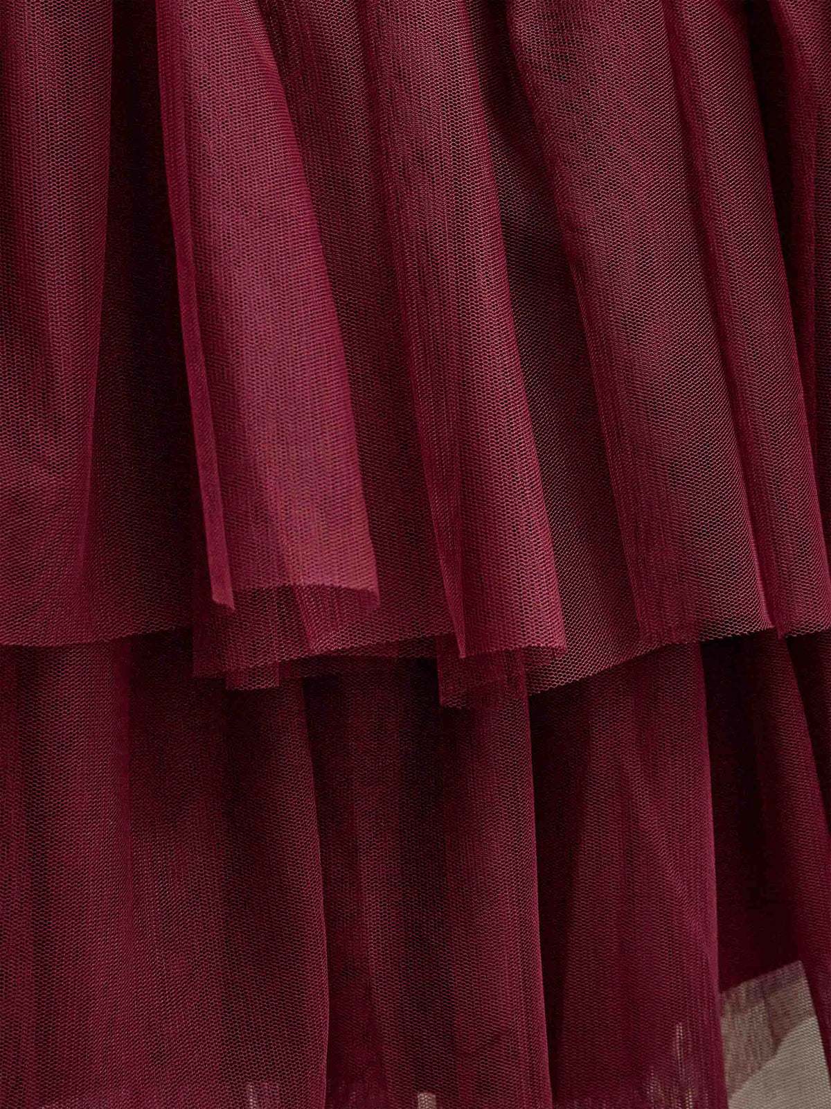 Tulle Skirt - Tween - Bordeaux | 101504 Bianca