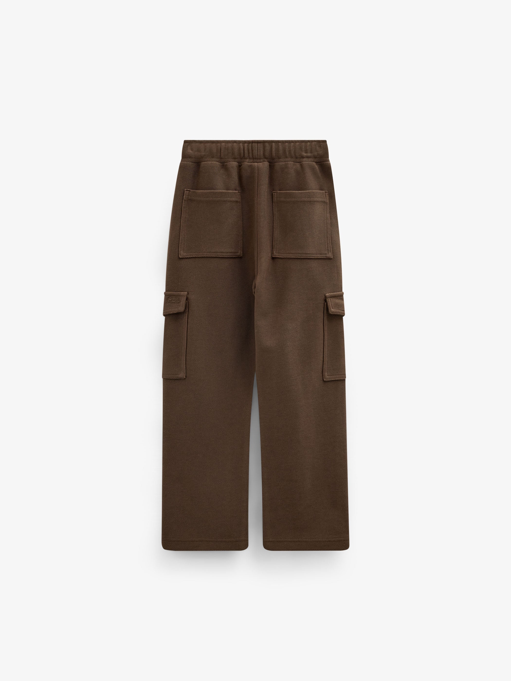 Textured Sweat Cargo Joggers - Tween - Brown | 101512 Wilder