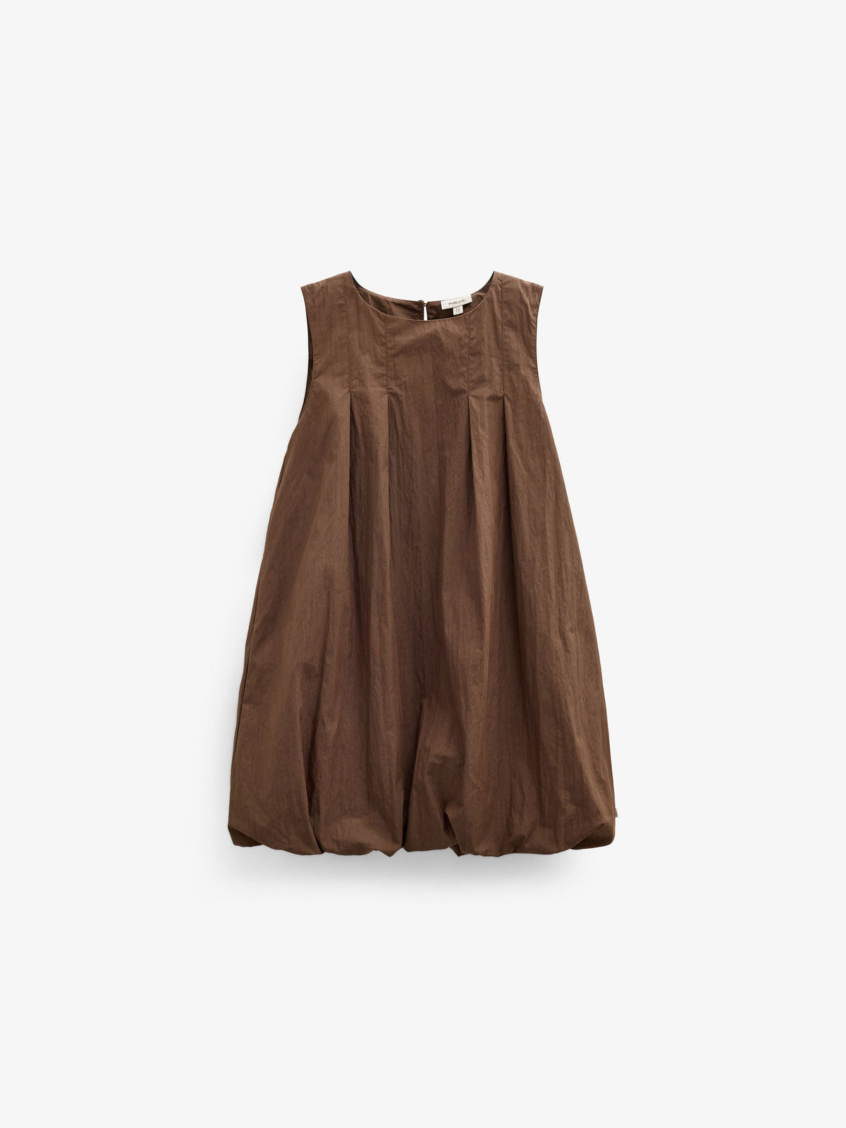 Bubble Hem Dress - Tween - Brown | 101514 Celeste