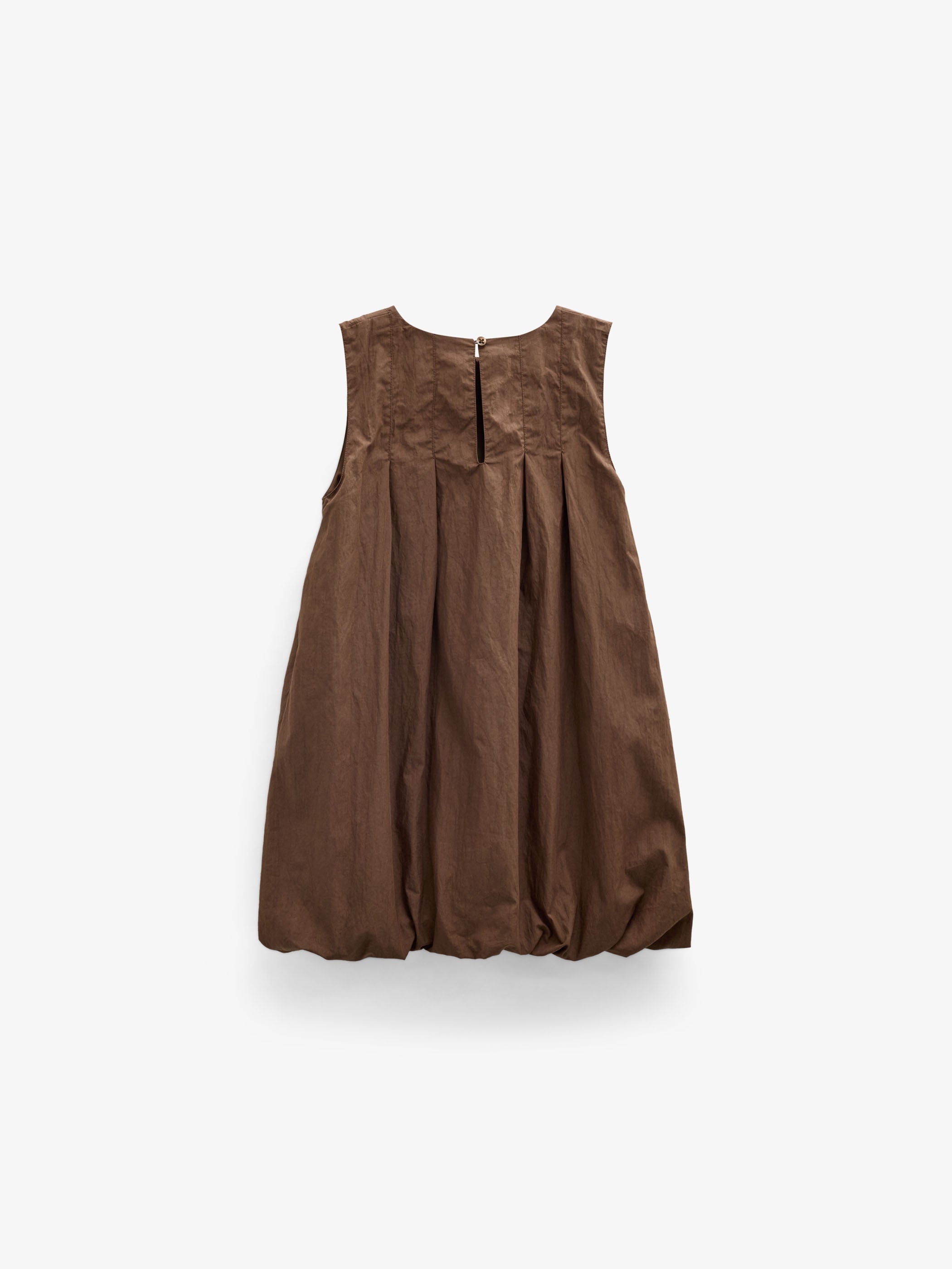 Bubble Hem Dress - Tween - Brown | 101514 Celeste