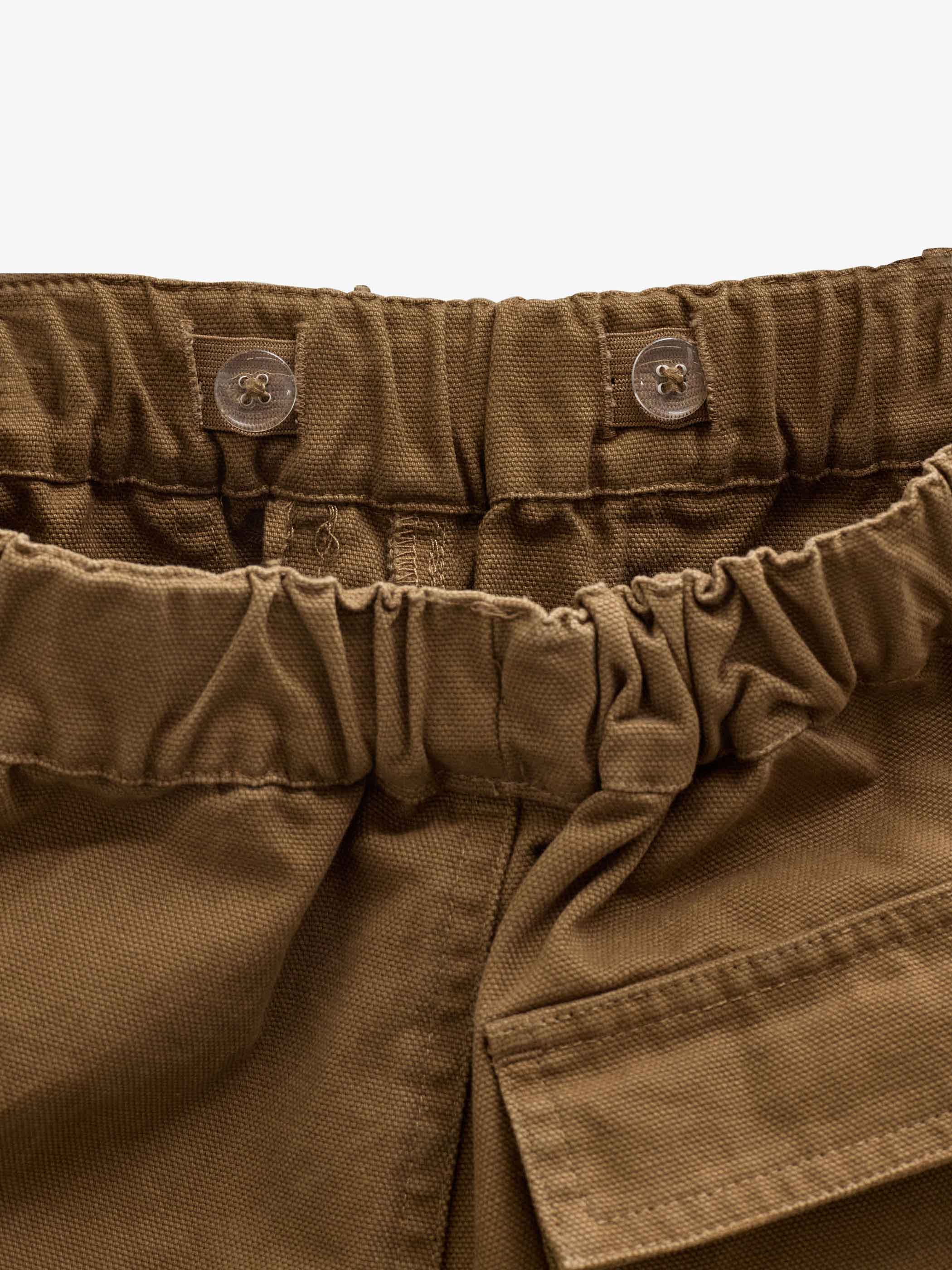 Canvas Patch Pocket Trousers - Tween - Light Brown | 101534 Greyson