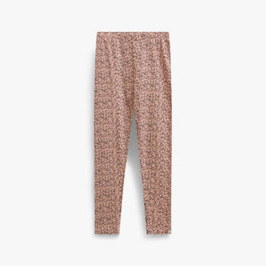 Printed Jersey Leggings - Kids - Rose/Bordeaux | 101551 Heidi