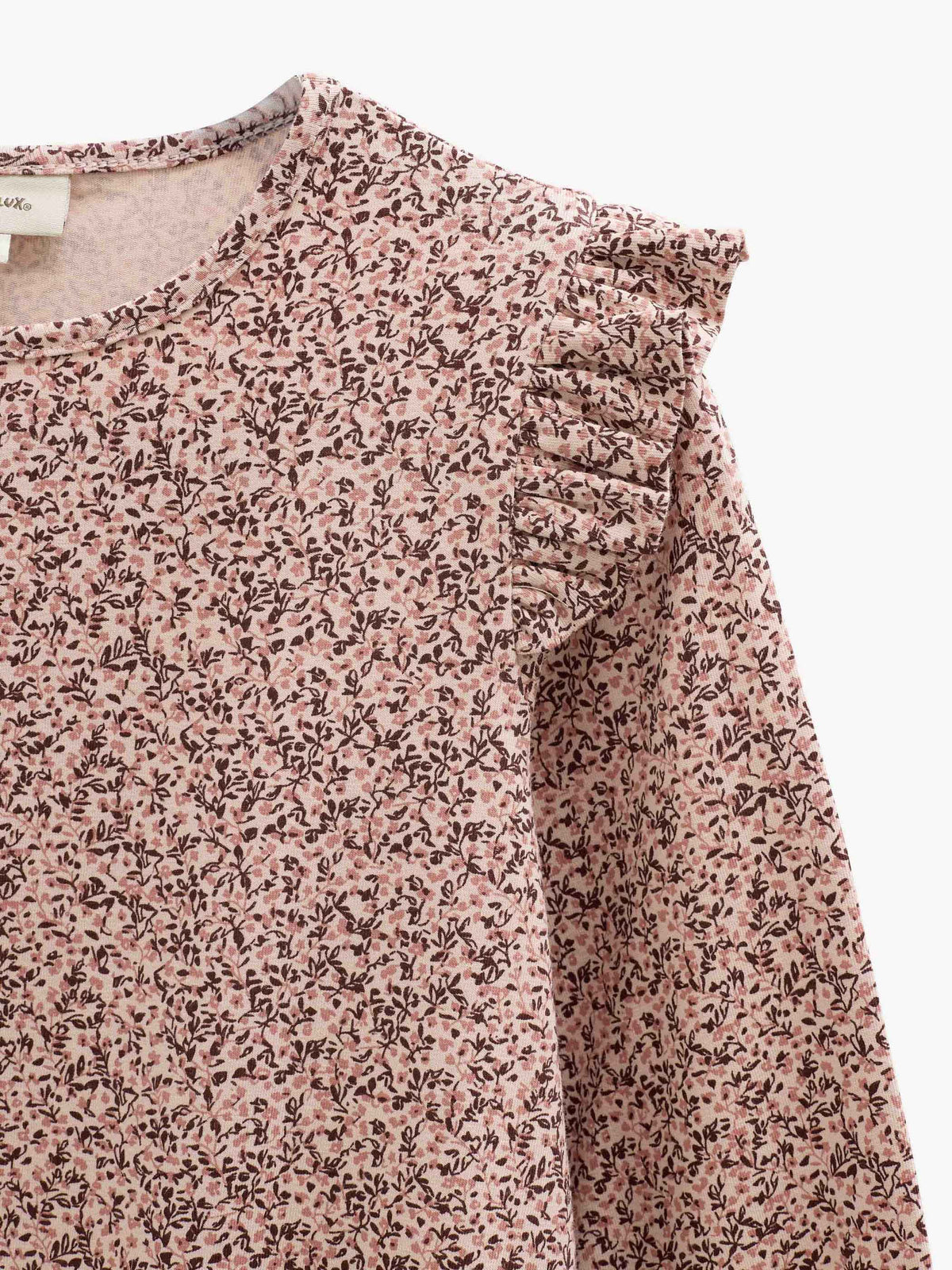 Printed Jersey Dress - Kids - Rose/Bordeaux | 101555 Heidi