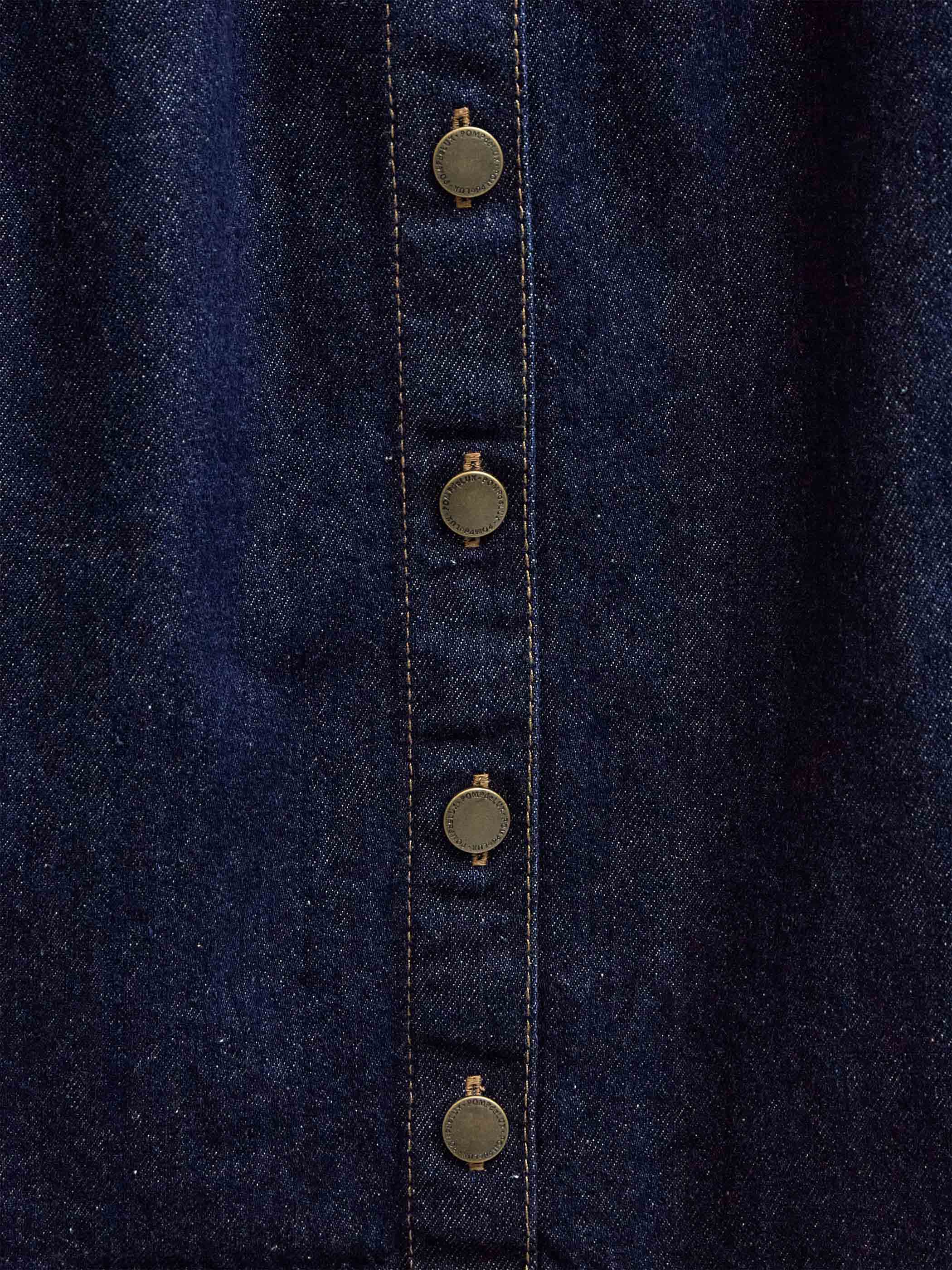 Denim Skirt - Tween - Dark Blue | 101637 Alison