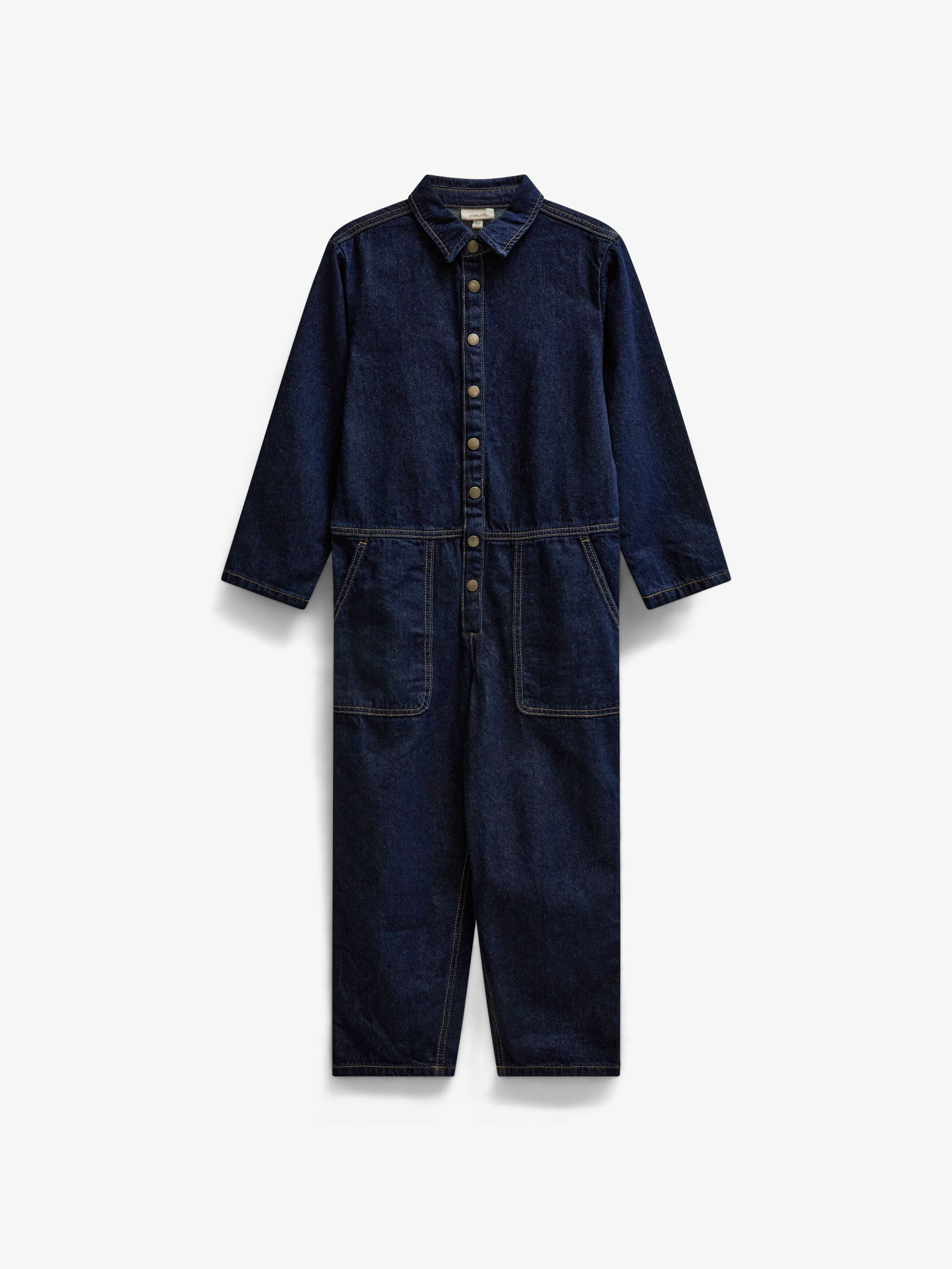 Denim Jumpsuit - Tween - Dark Blue | 101643 River