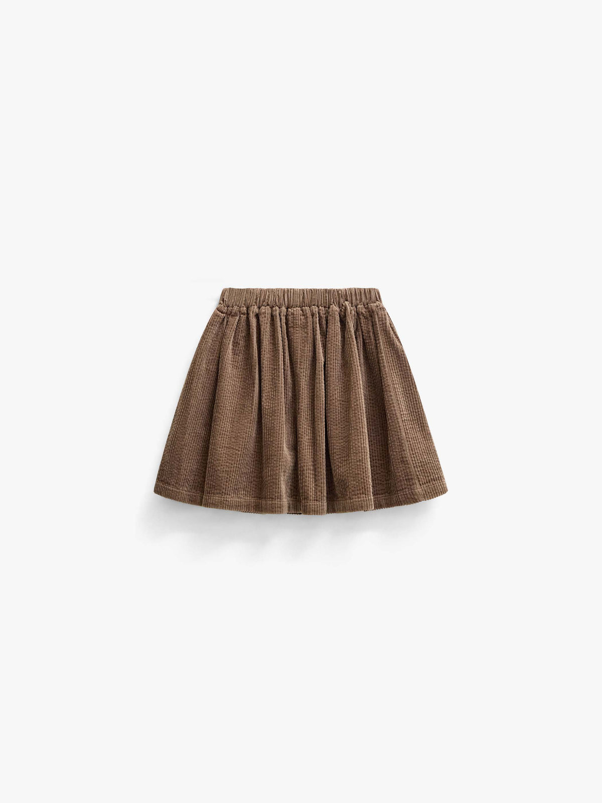 Corduroy Patch Pocket Skirt - Kids - Brown | 101679 Greta