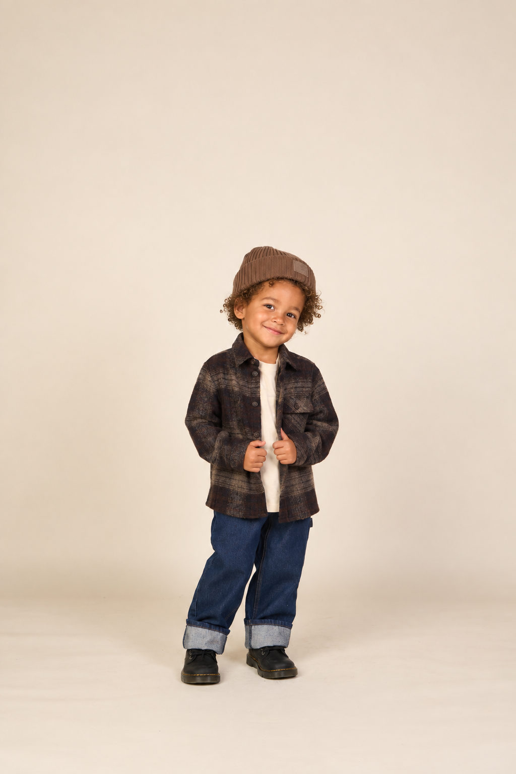 Relaxed Fit Carpenter Jeans - Kids - Dark Blue | 101644 Titus