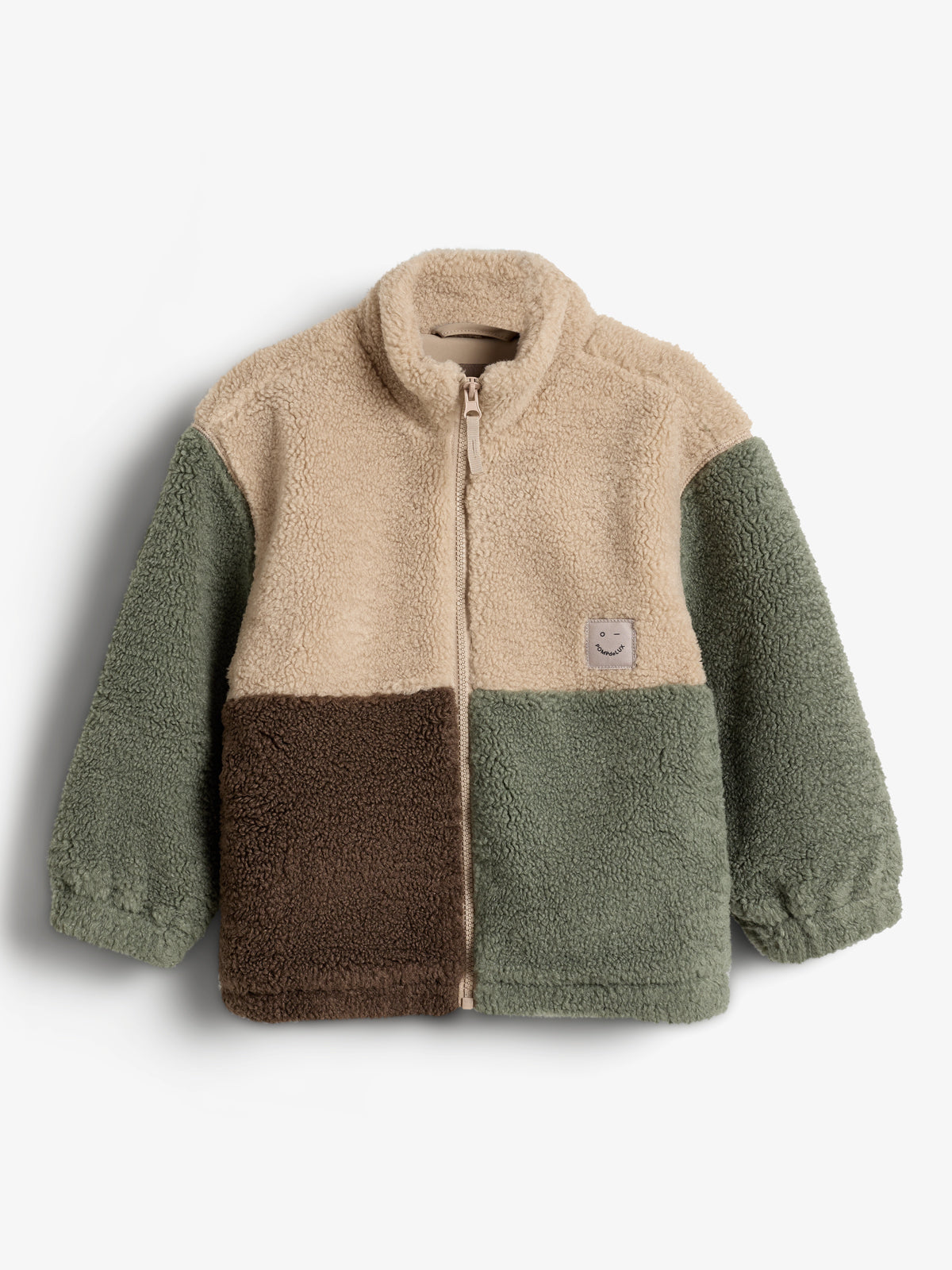 Olive green teddy bear jacket new arrivals