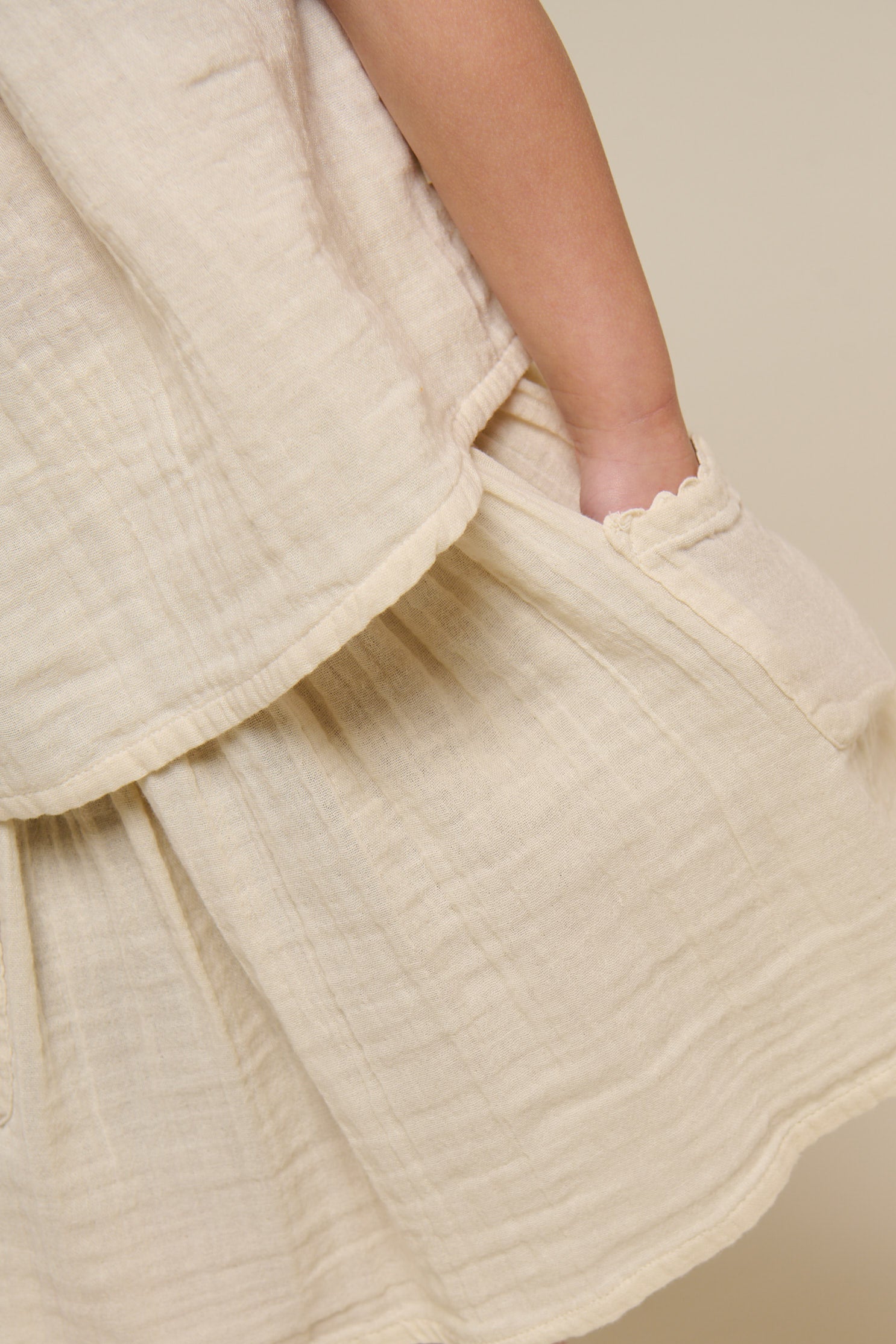 Gauze Skirt - Tween - Off White | 100937 Jasmine