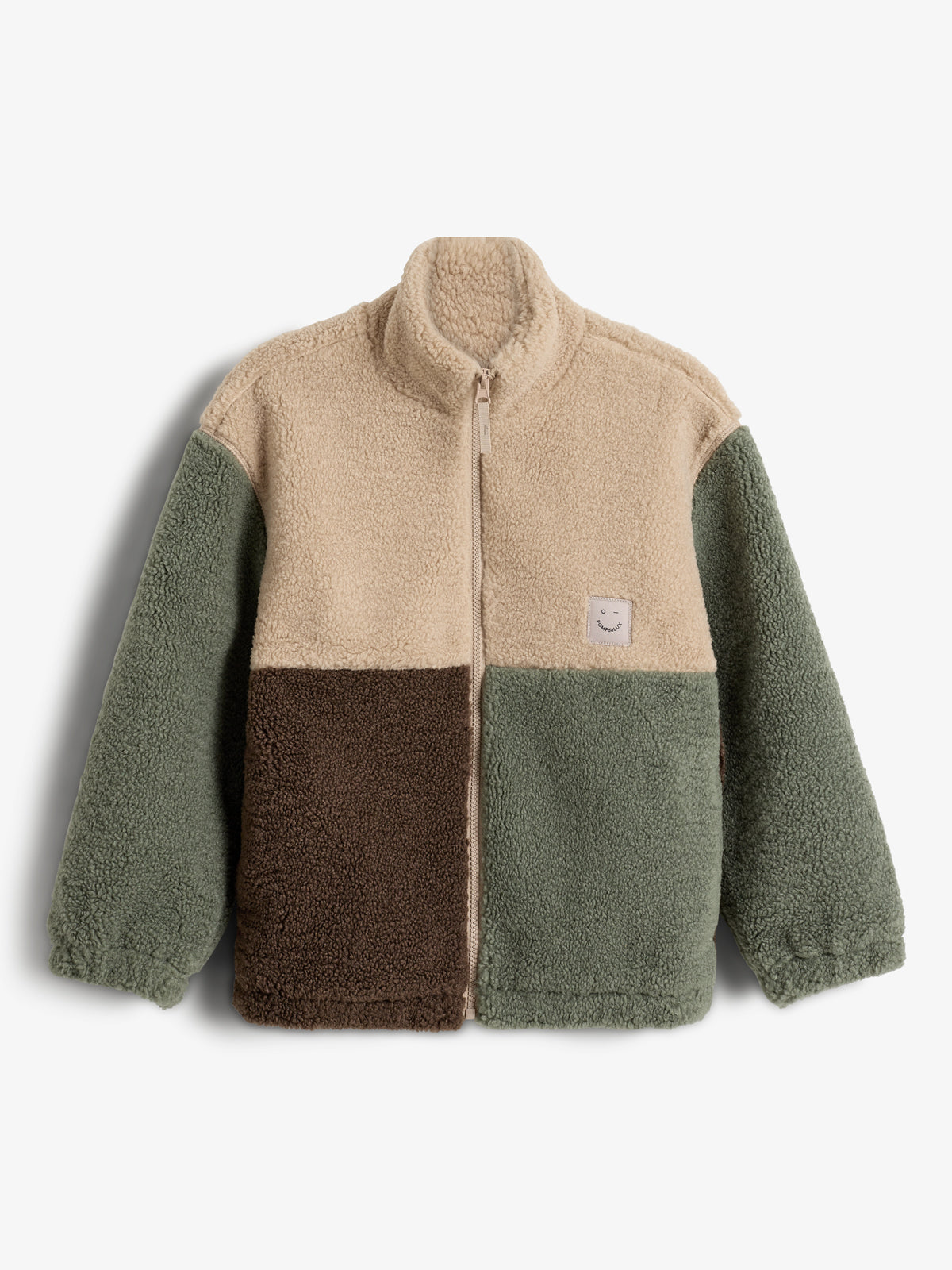 Dark green teddy bear jacket best sale