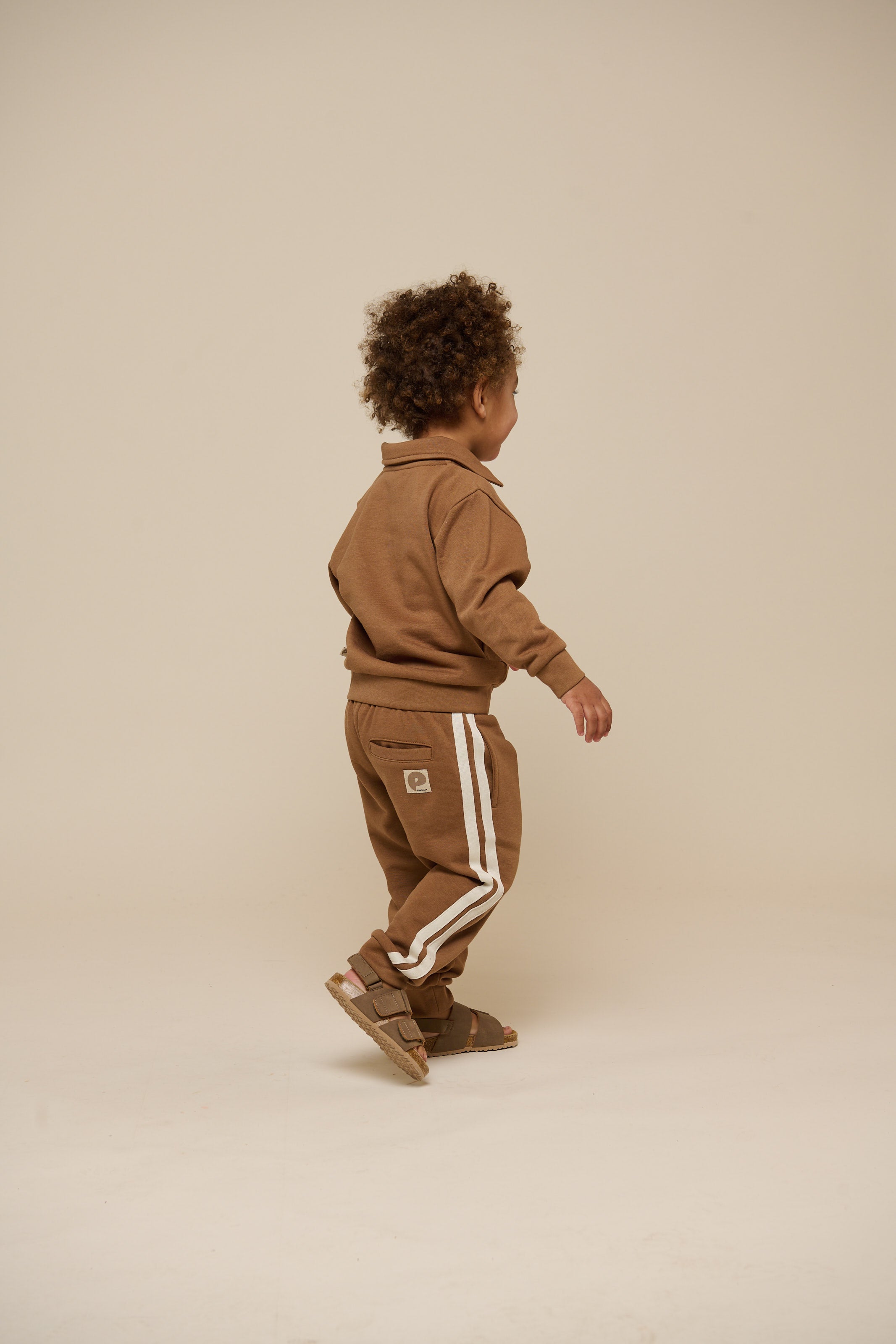 Sweat Pants with Tape - Kids - Coconut | 101259 Carter