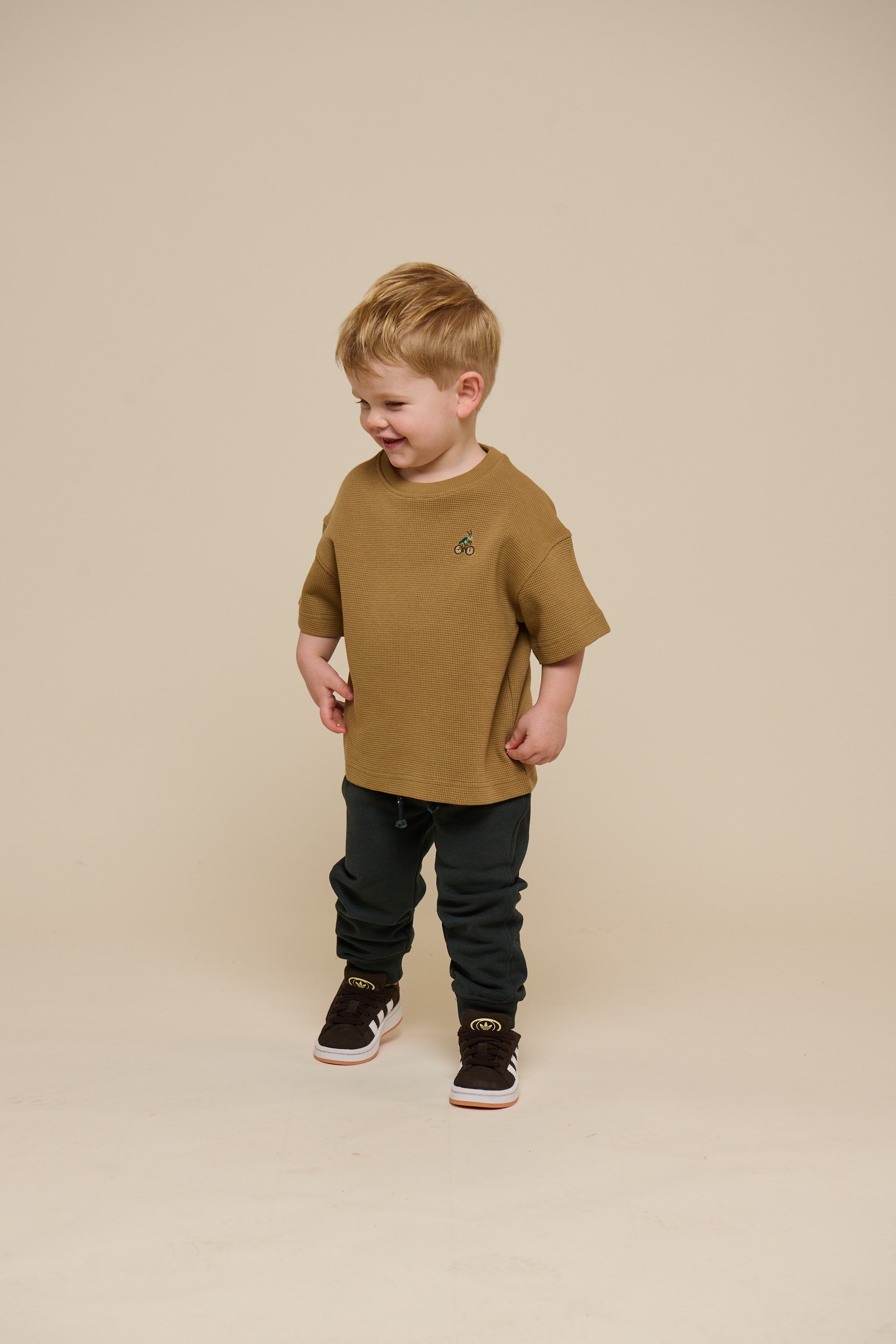 Sweat Pant - Kids - Forest Green Melange | 100898 Justin