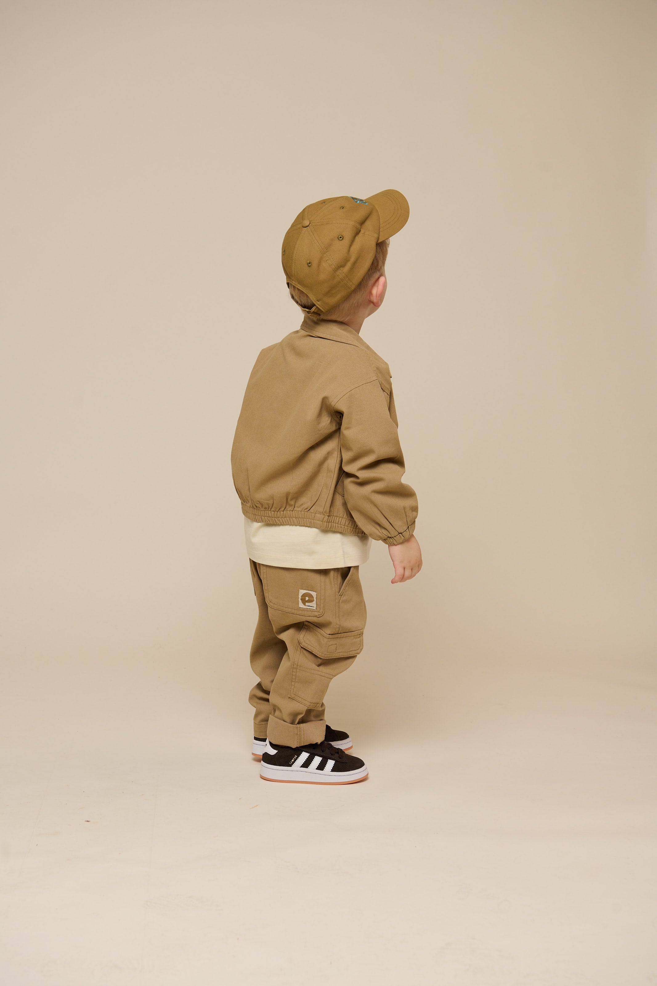 Stay Cool Canvas Cap - Kids - Khaki | 101399 Owen