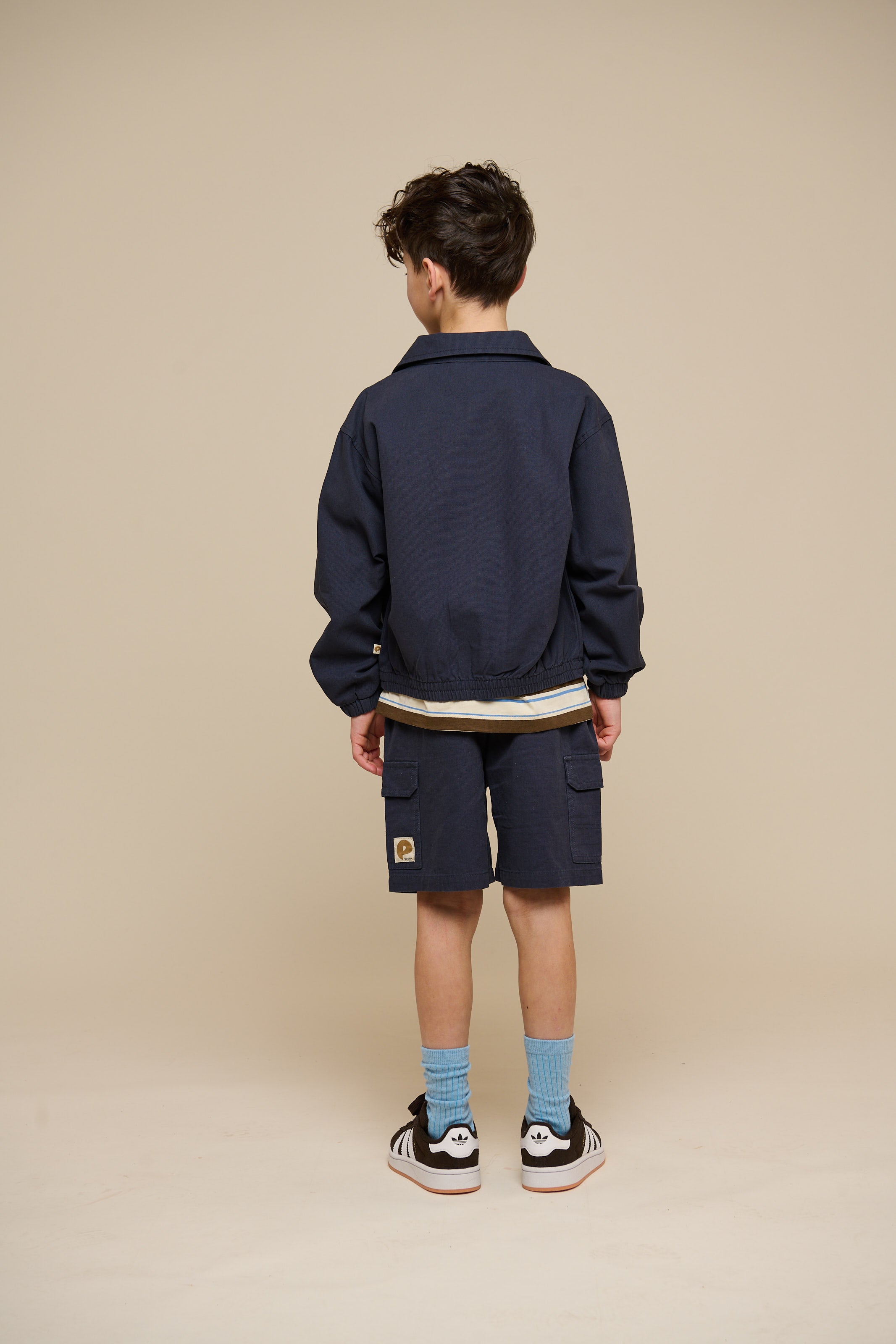 Canvas Bomber Jacket - Tween - Navy | 101139 Isack