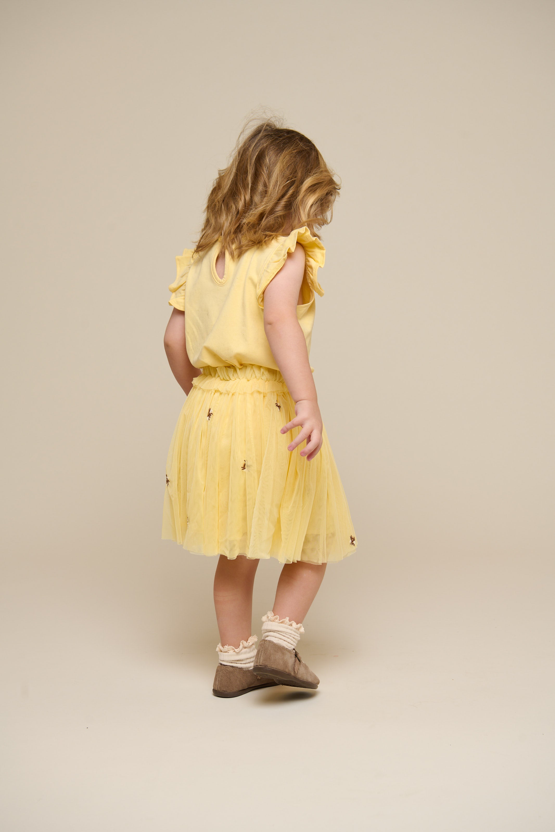 Honeybee Tulle Skirt - Kids - Sunlight | 100970 Daisy