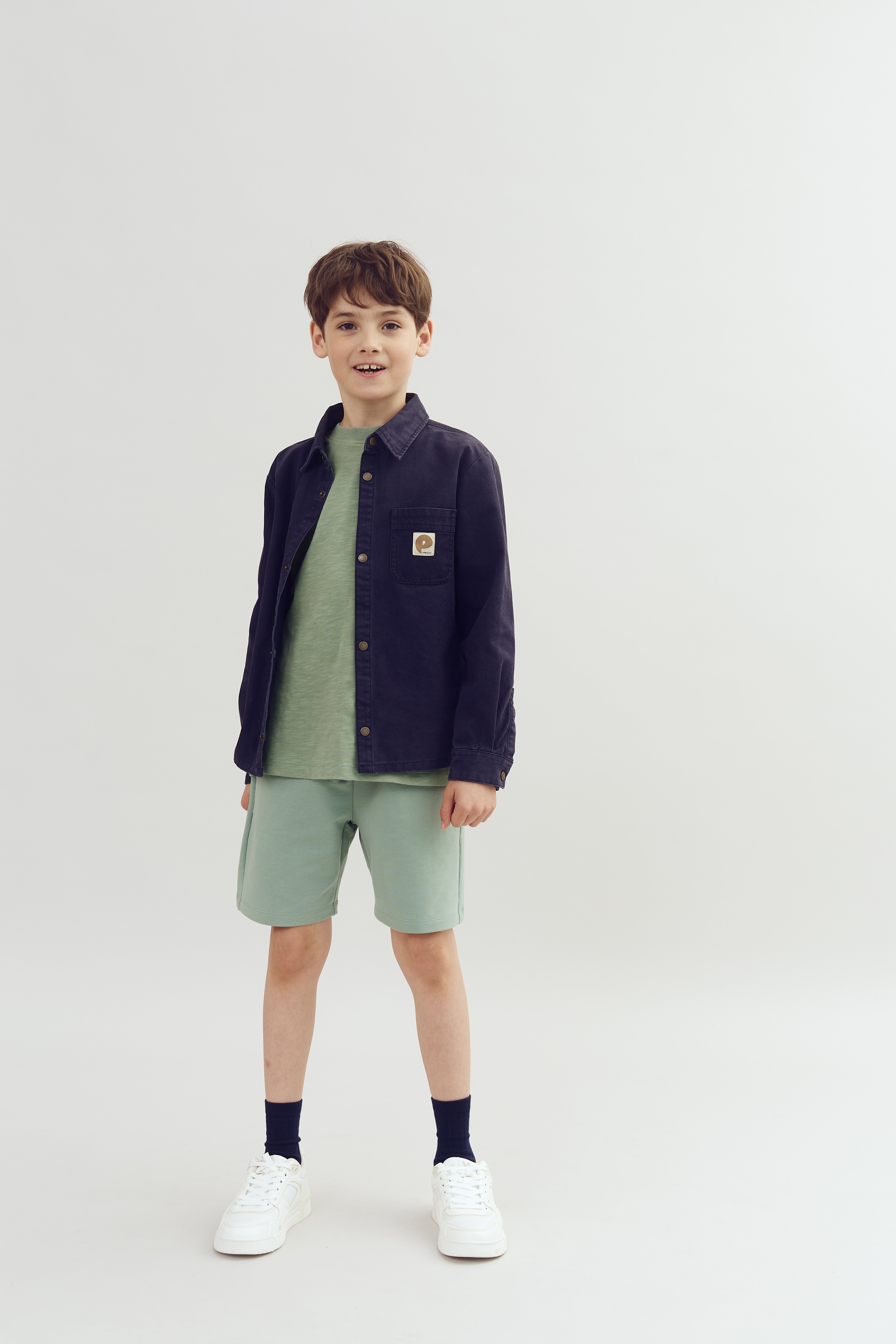 Sweat Shorts - Tween - Green | 100371 Ryan