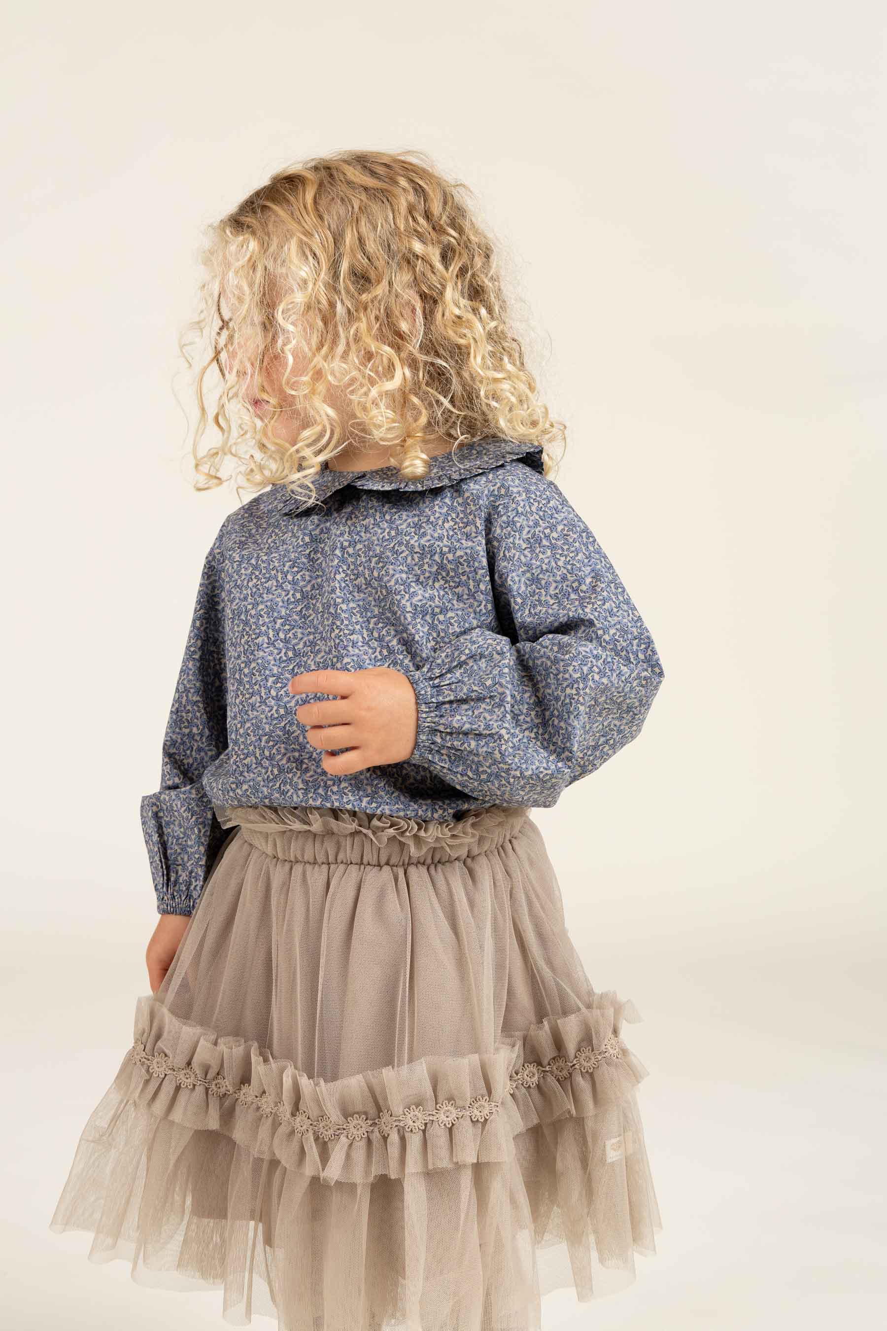 Tulle Skirt - All - Caffe Latte | 100670 Mille